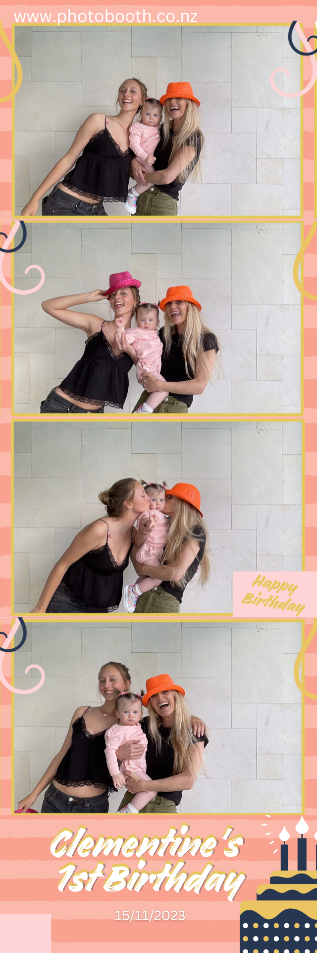 Clementine's 1st Birthday | View more photos from the event at gallery.photobooth.co.nz/u/SelfieCentral/Clementines-1st-Birthday