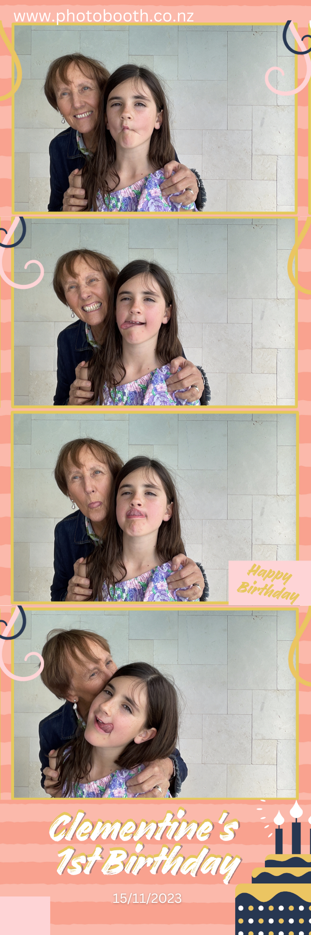 Clementine's 1st Birthday | View more photos from the event at gallery.photobooth.co.nz/u/SelfieCentral/Clementines-1st-Birthday