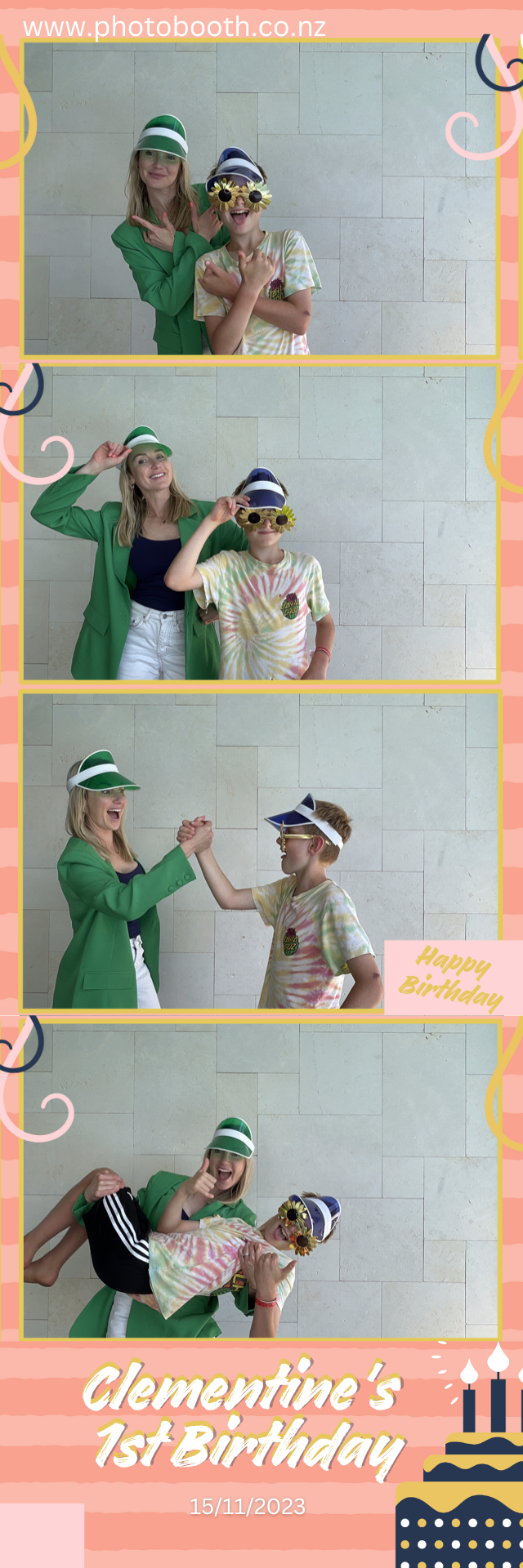 Clementine's 1st Birthday | View more photos from the event at gallery.photobooth.co.nz/u/SelfieCentral/Clementines-1st-Birthday