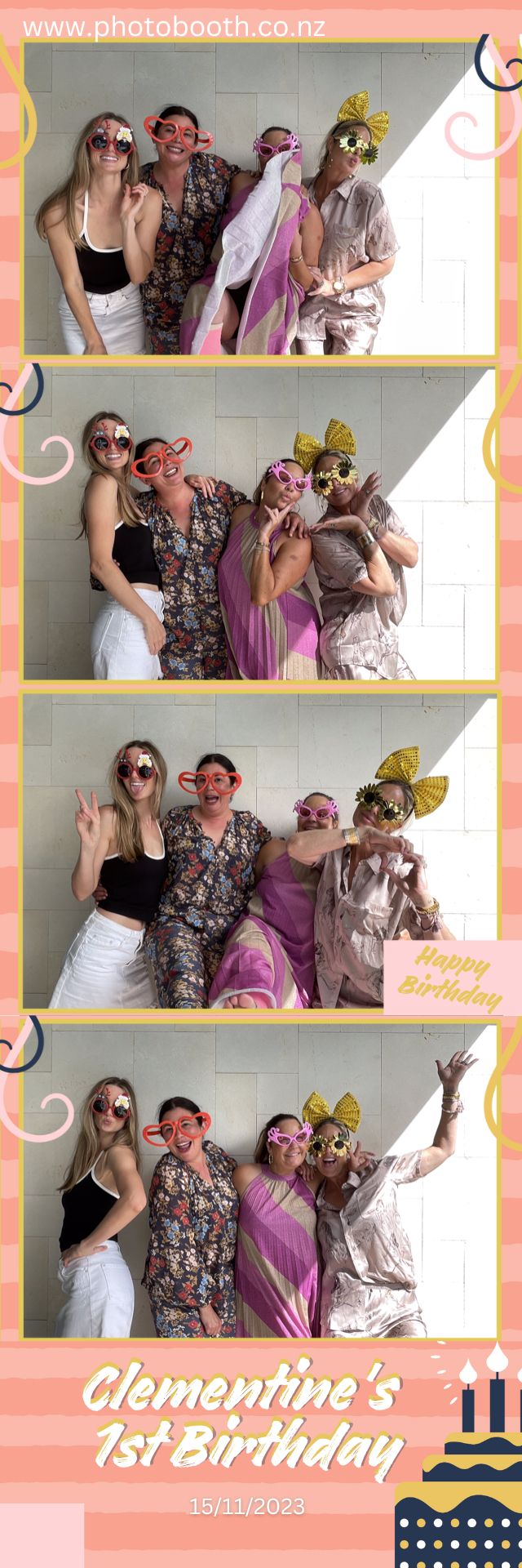 Clementine's 1st Birthday | View more photos from the event at gallery.photobooth.co.nz/u/SelfieCentral/Clementines-1st-Birthday