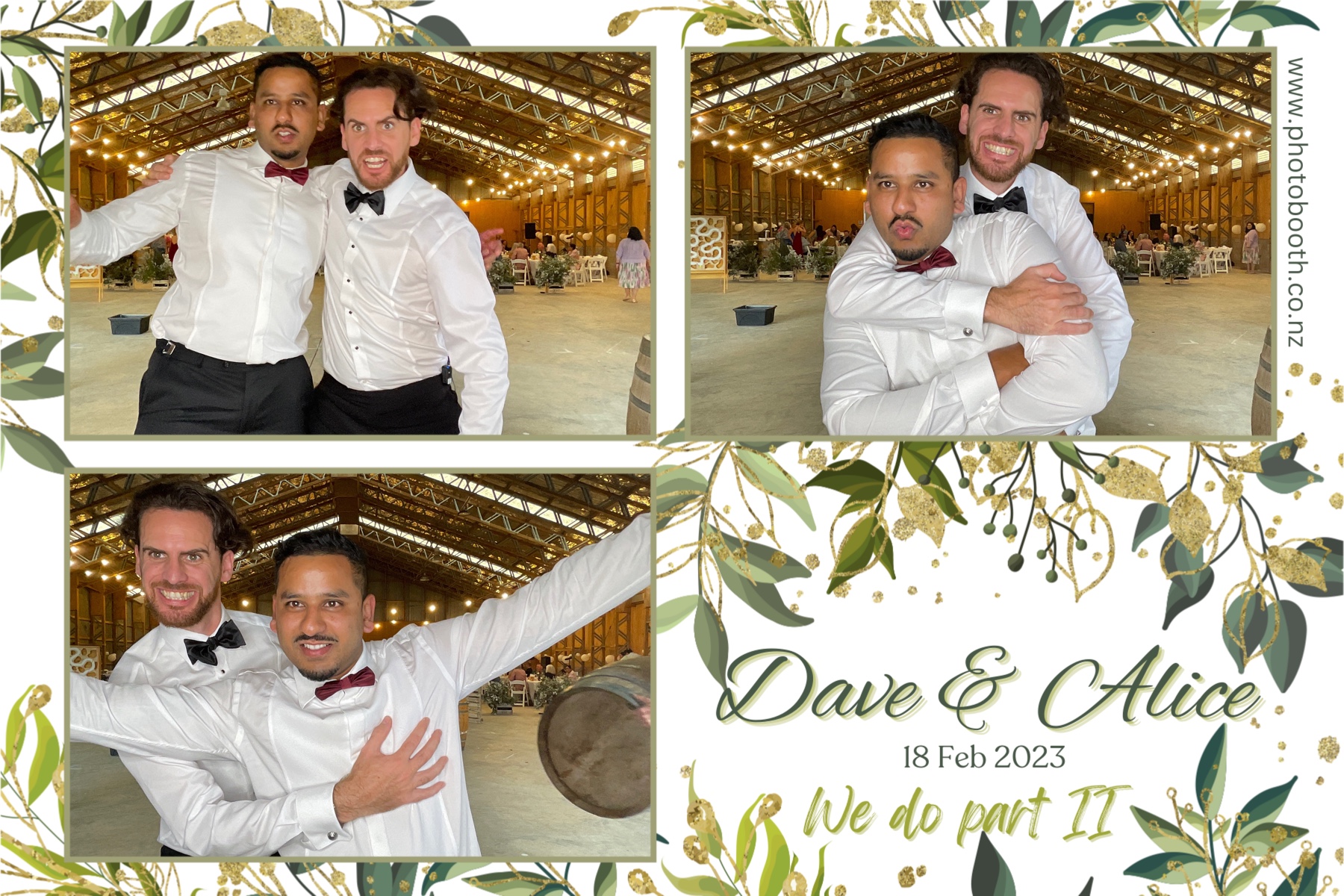 Dave & Alice's Wedding | View more photos from the event at gallery.photobooth.co.nz/u/SelfieCentral/Dave-Alices-Wedding