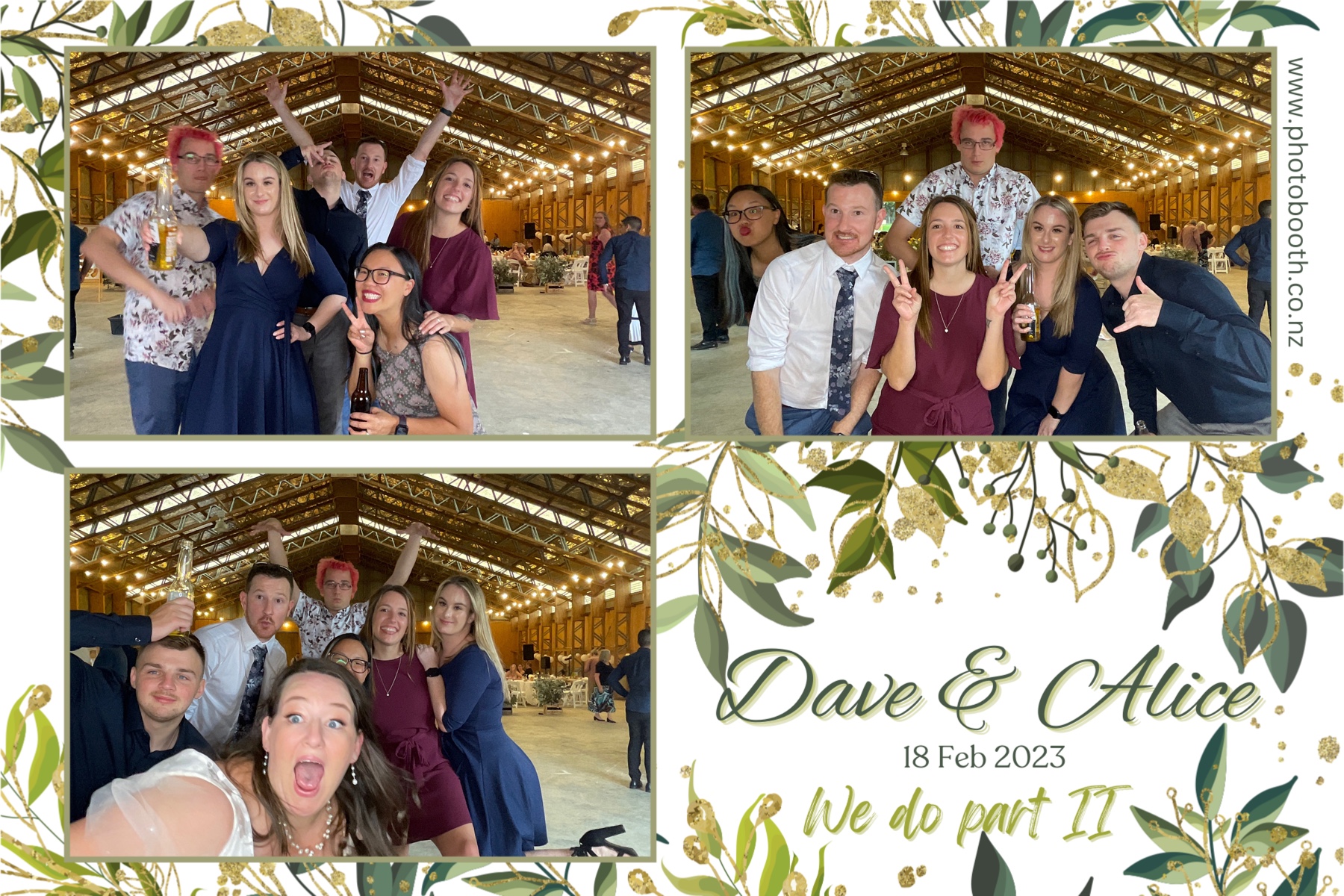 Dave & Alice's Wedding | View more photos from the event at gallery.photobooth.co.nz/u/SelfieCentral/Dave-Alices-Wedding