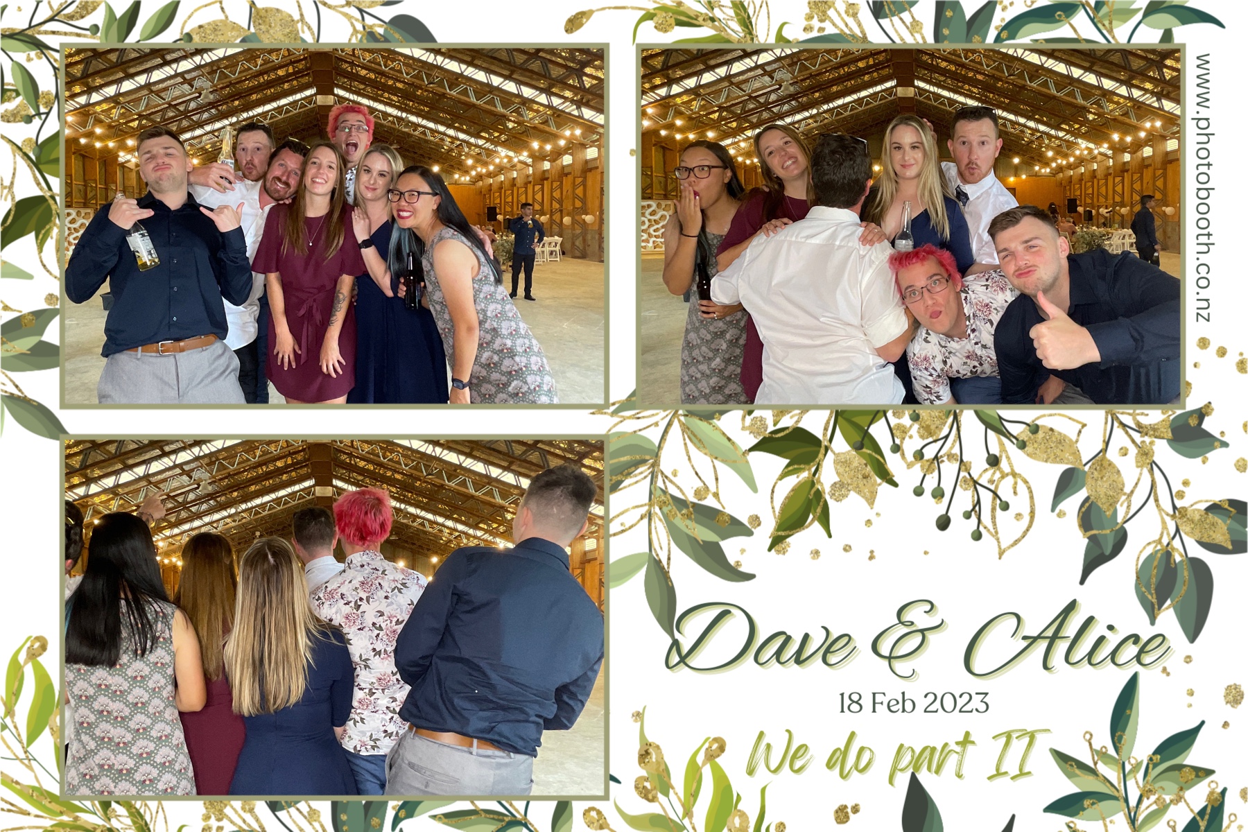 Dave & Alice's Wedding | View more photos from the event at gallery.photobooth.co.nz/u/SelfieCentral/Dave-Alices-Wedding