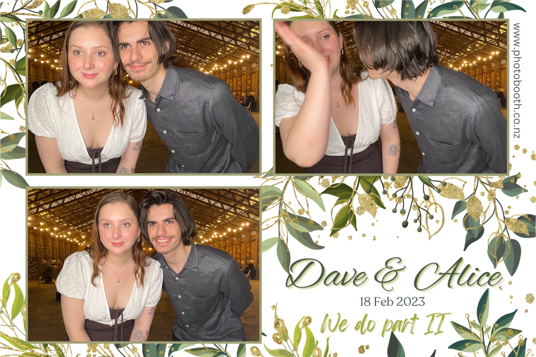 Dave & Alice's Wedding | View more photos from the event at gallery.photobooth.co.nz/u/SelfieCentral/Dave-Alices-Wedding