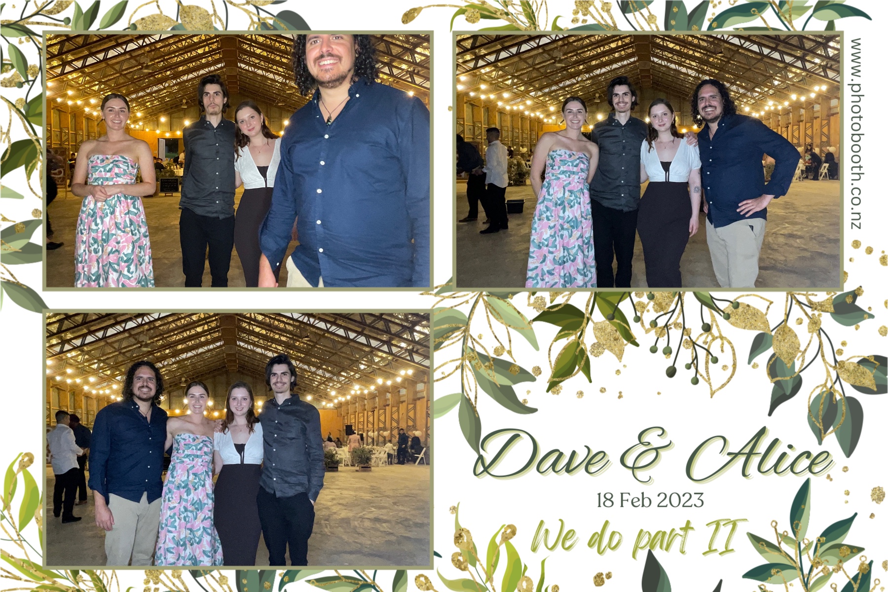 Dave & Alice's Wedding | View more photos from the event at gallery.photobooth.co.nz/u/SelfieCentral/Dave-Alices-Wedding