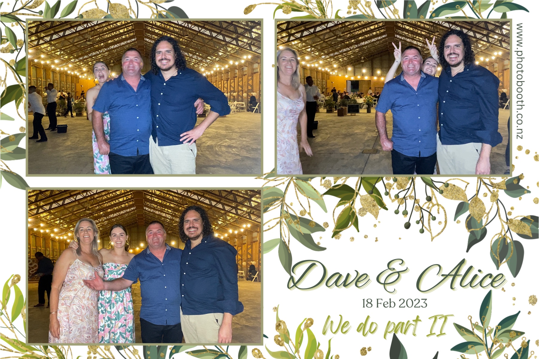 Dave & Alice's Wedding | View more photos from the event at gallery.photobooth.co.nz/u/SelfieCentral/Dave-Alices-Wedding