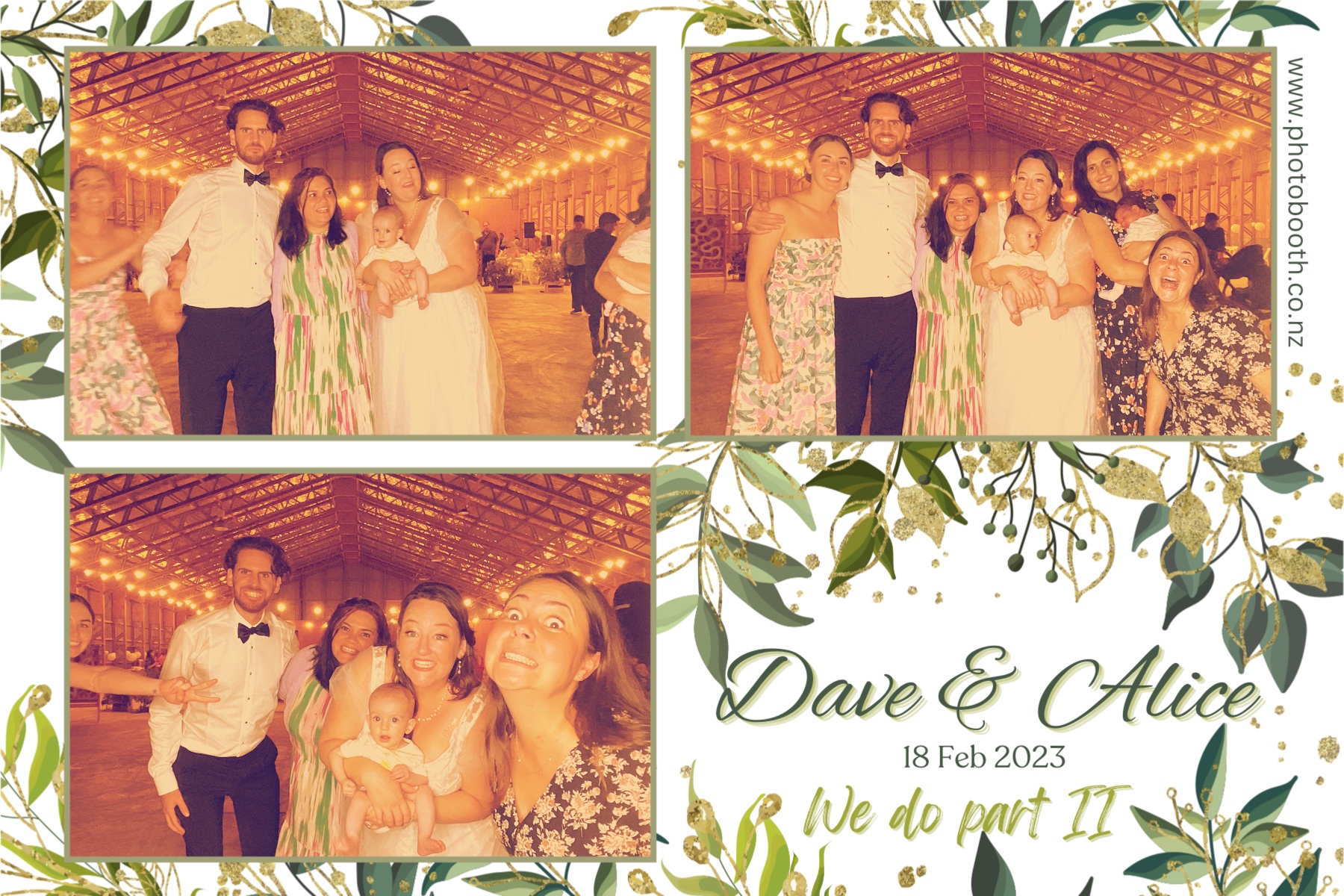 Dave & Alice's Wedding | View more photos from the event at gallery.photobooth.co.nz/u/SelfieCentral/Dave-Alices-Wedding