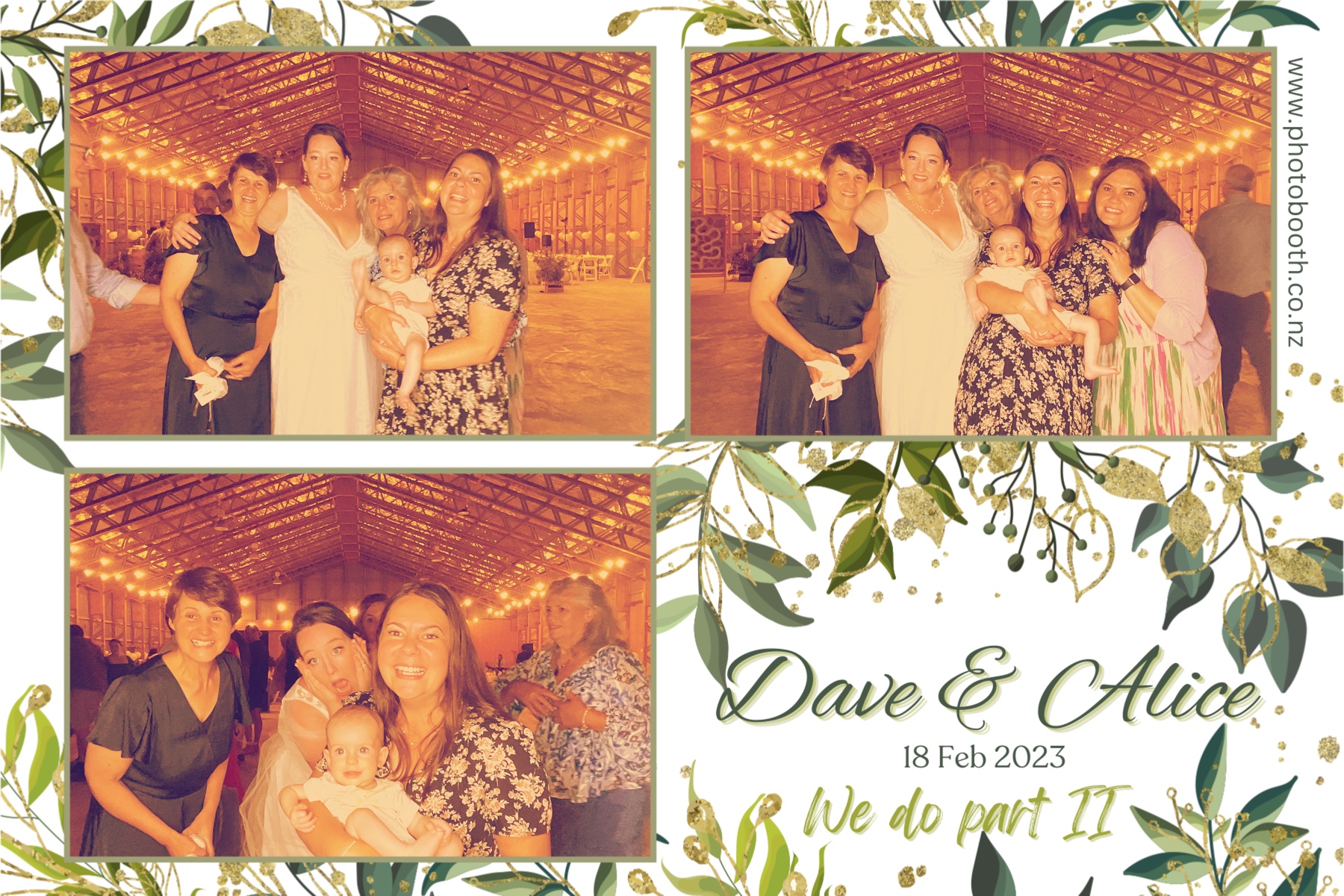 Dave & Alice's Wedding | View more photos from the event at gallery.photobooth.co.nz/u/SelfieCentral/Dave-Alices-Wedding