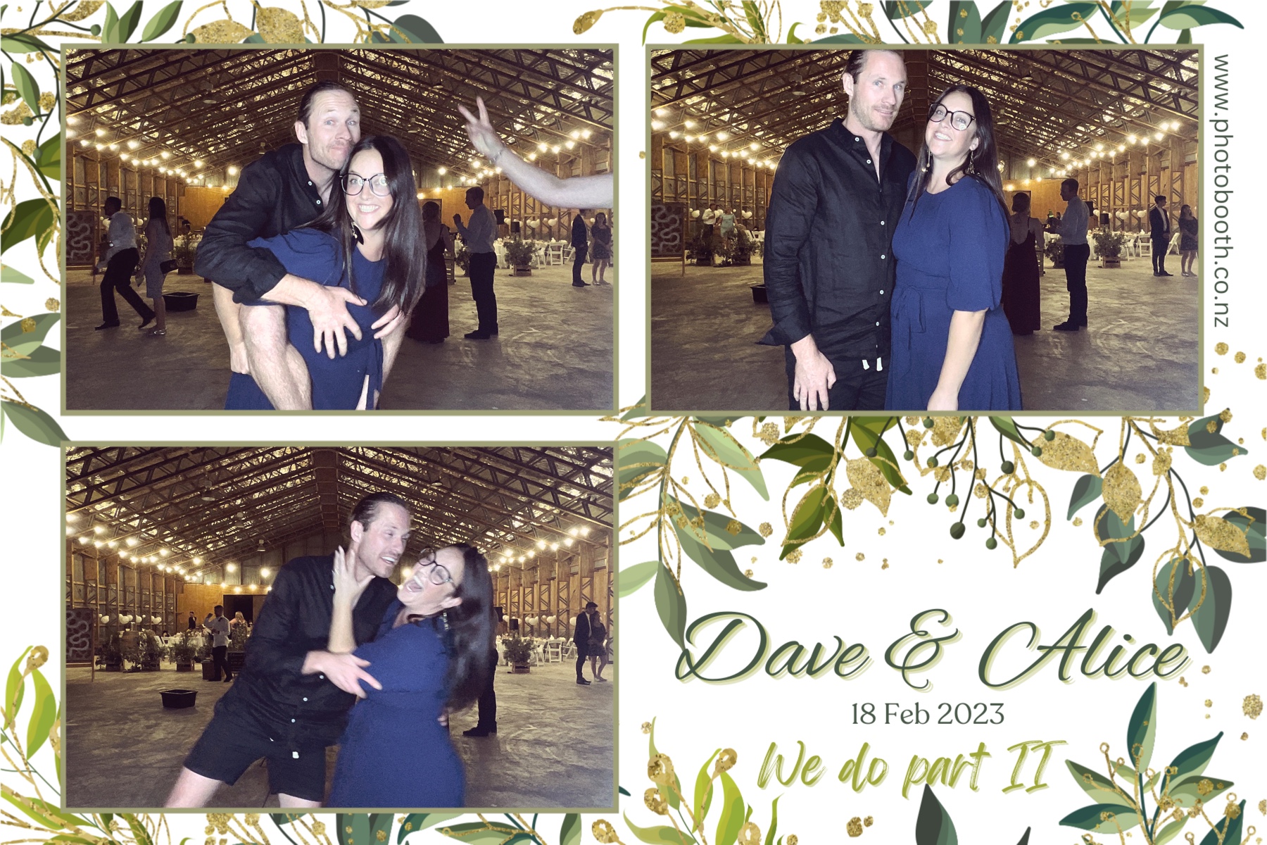 Dave & Alice's Wedding | View more photos from the event at gallery.photobooth.co.nz/u/SelfieCentral/Dave-Alices-Wedding