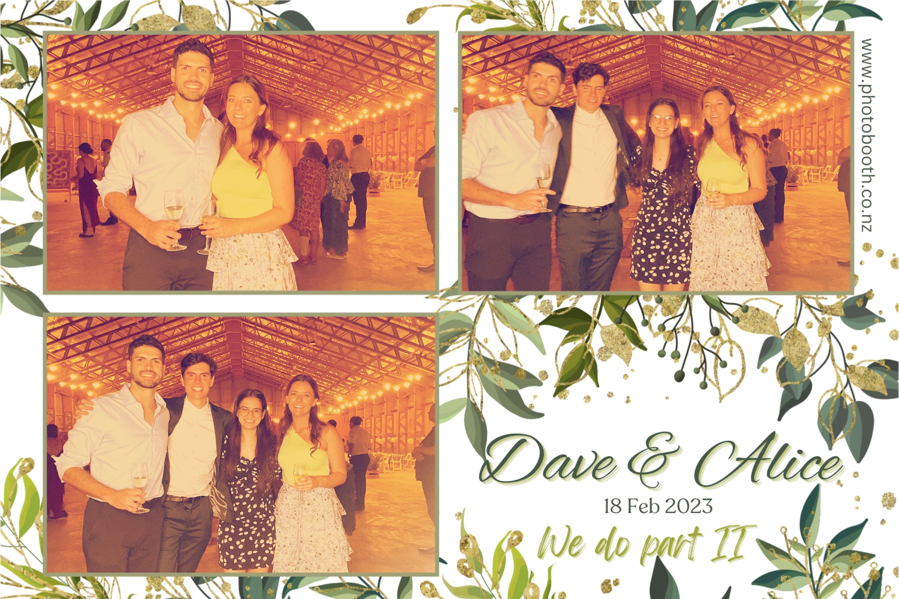 Dave & Alice's Wedding | View more photos from the event at gallery.photobooth.co.nz/u/SelfieCentral/Dave-Alices-Wedding