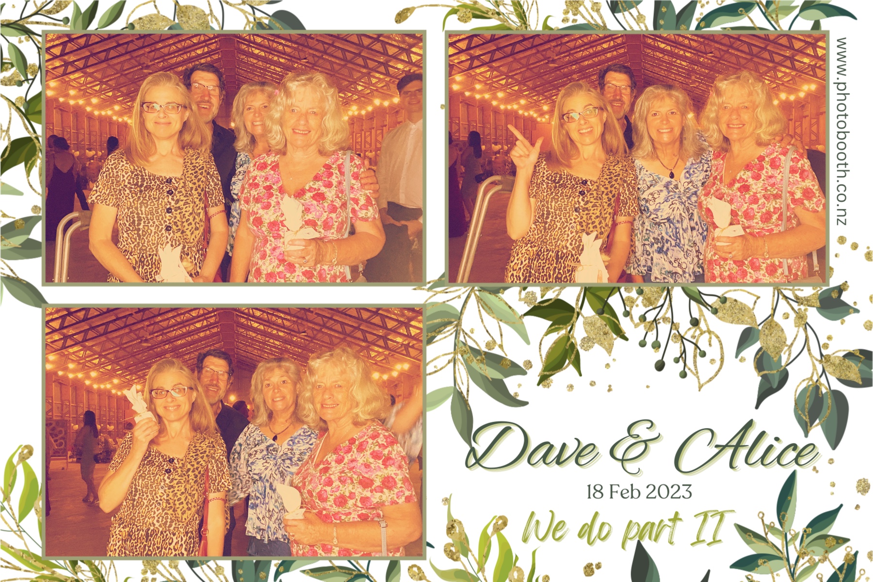 Dave & Alice's Wedding | View more photos from the event at gallery.photobooth.co.nz/u/SelfieCentral/Dave-Alices-Wedding
