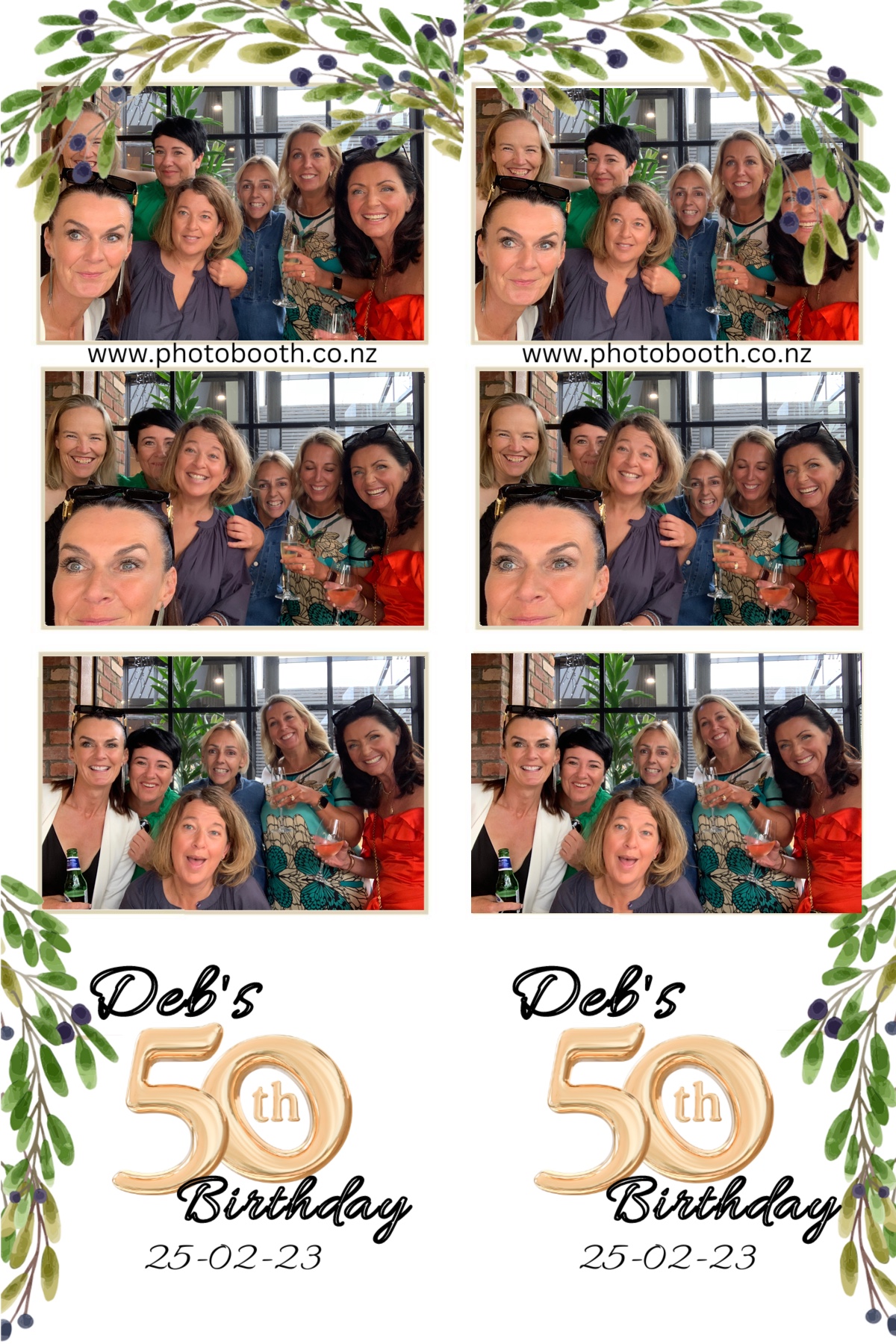 Deb's 50th | View more photos from the event at gallery.photobooth.co.nz/u/SelfieCentral/Debs-50th