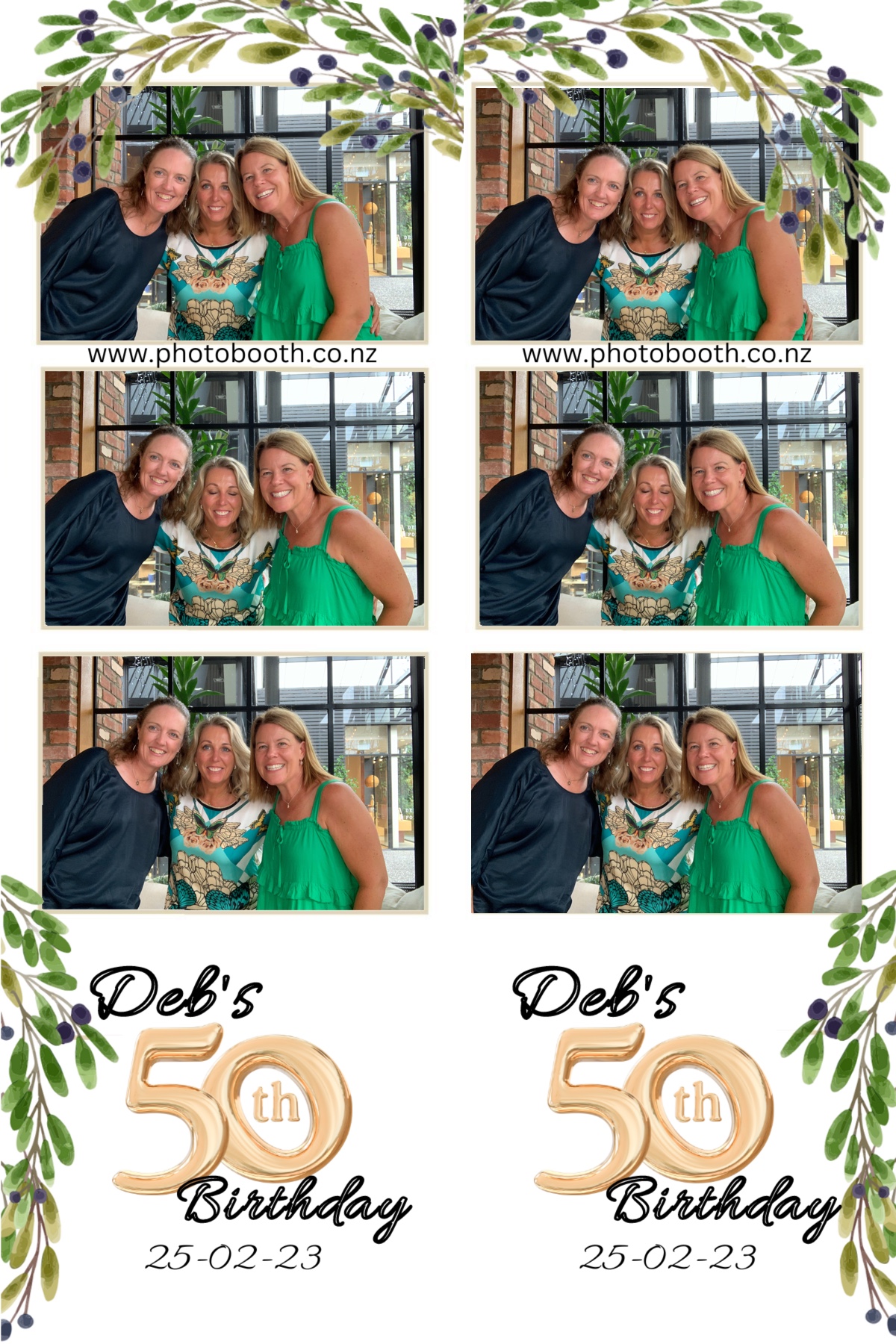 Deb's 50th | View more photos from the event at gallery.photobooth.co.nz/u/SelfieCentral/Debs-50th