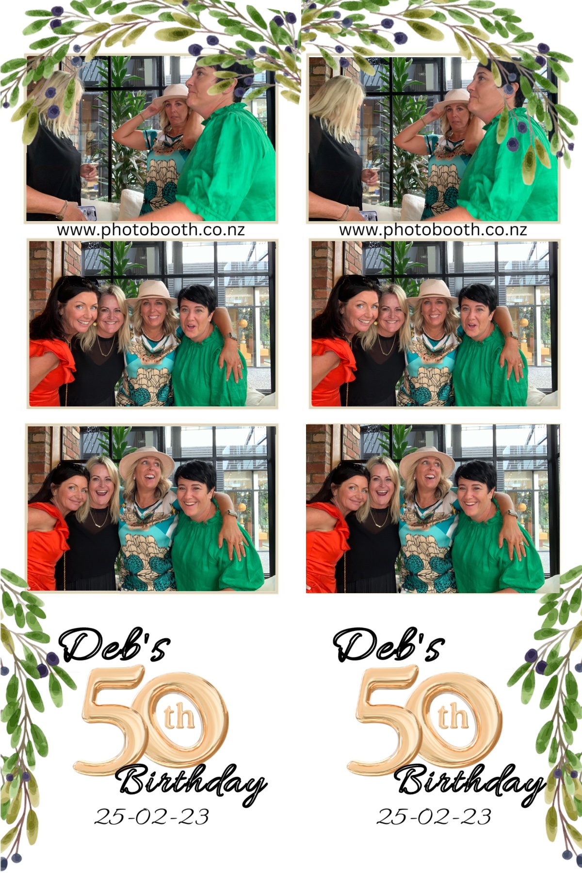 Deb's 50th | View more photos from the event at gallery.photobooth.co.nz/u/SelfieCentral/Debs-50th