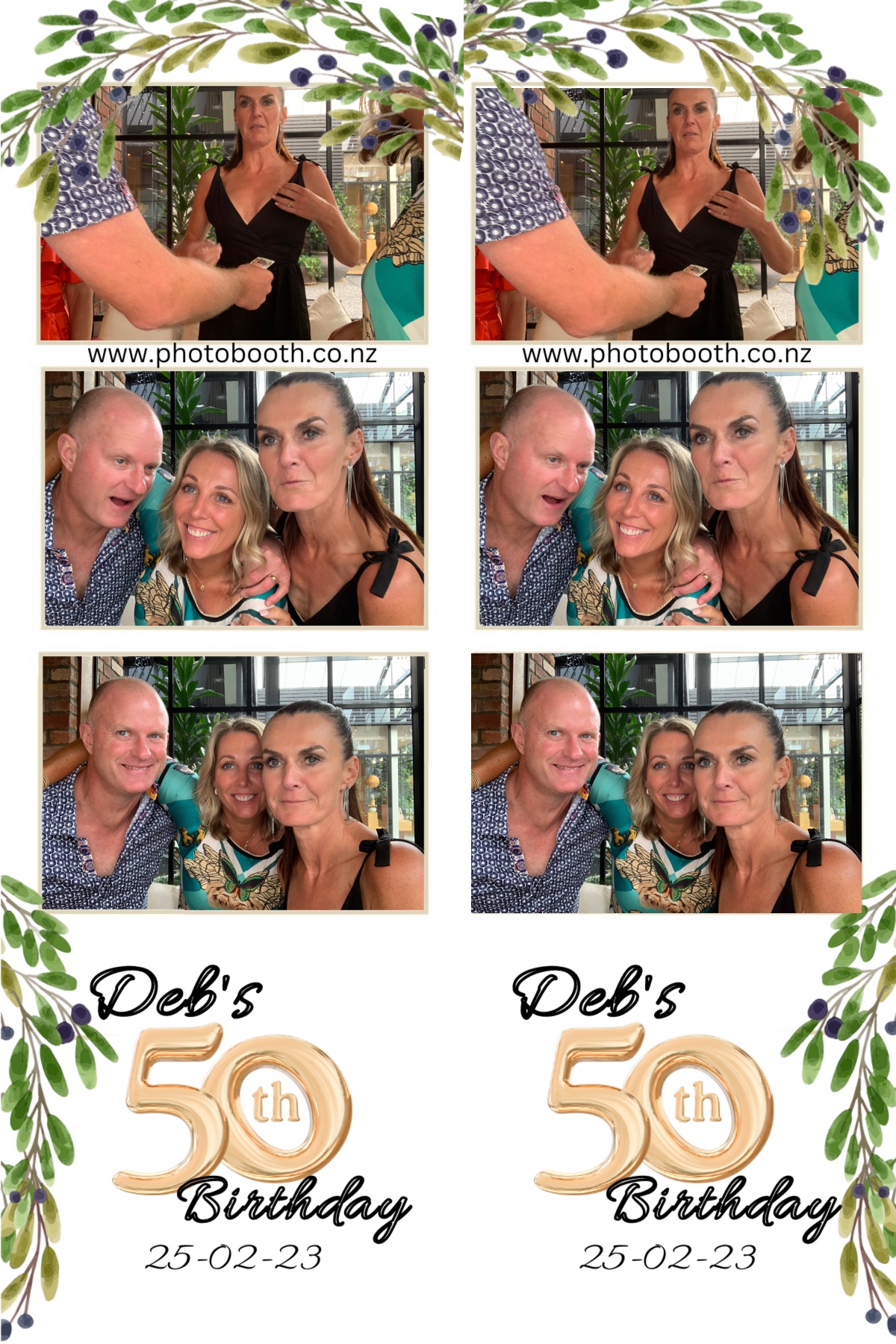 Deb's 50th | View more photos from the event at gallery.photobooth.co.nz/u/SelfieCentral/Debs-50th