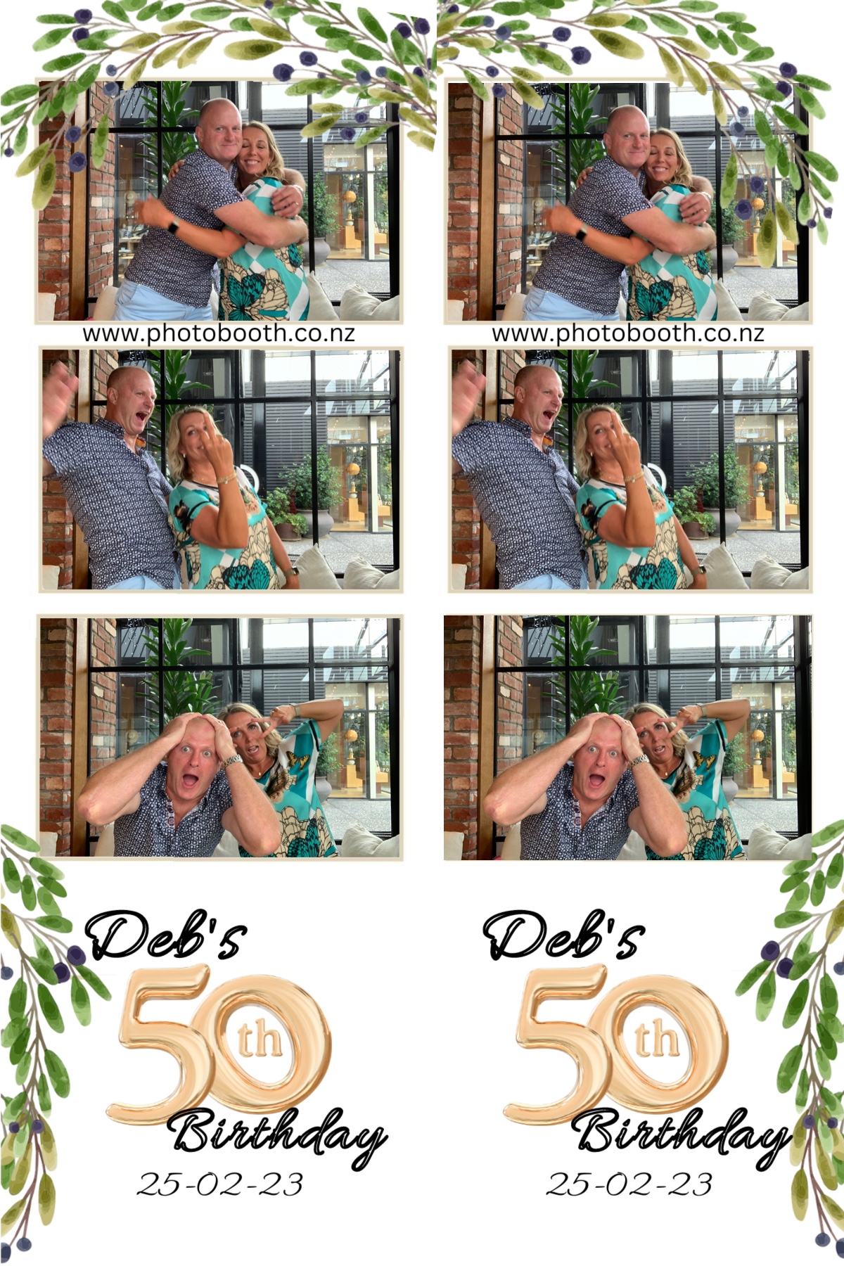 Deb's 50th | View more photos from the event at gallery.photobooth.co.nz/u/SelfieCentral/Debs-50th