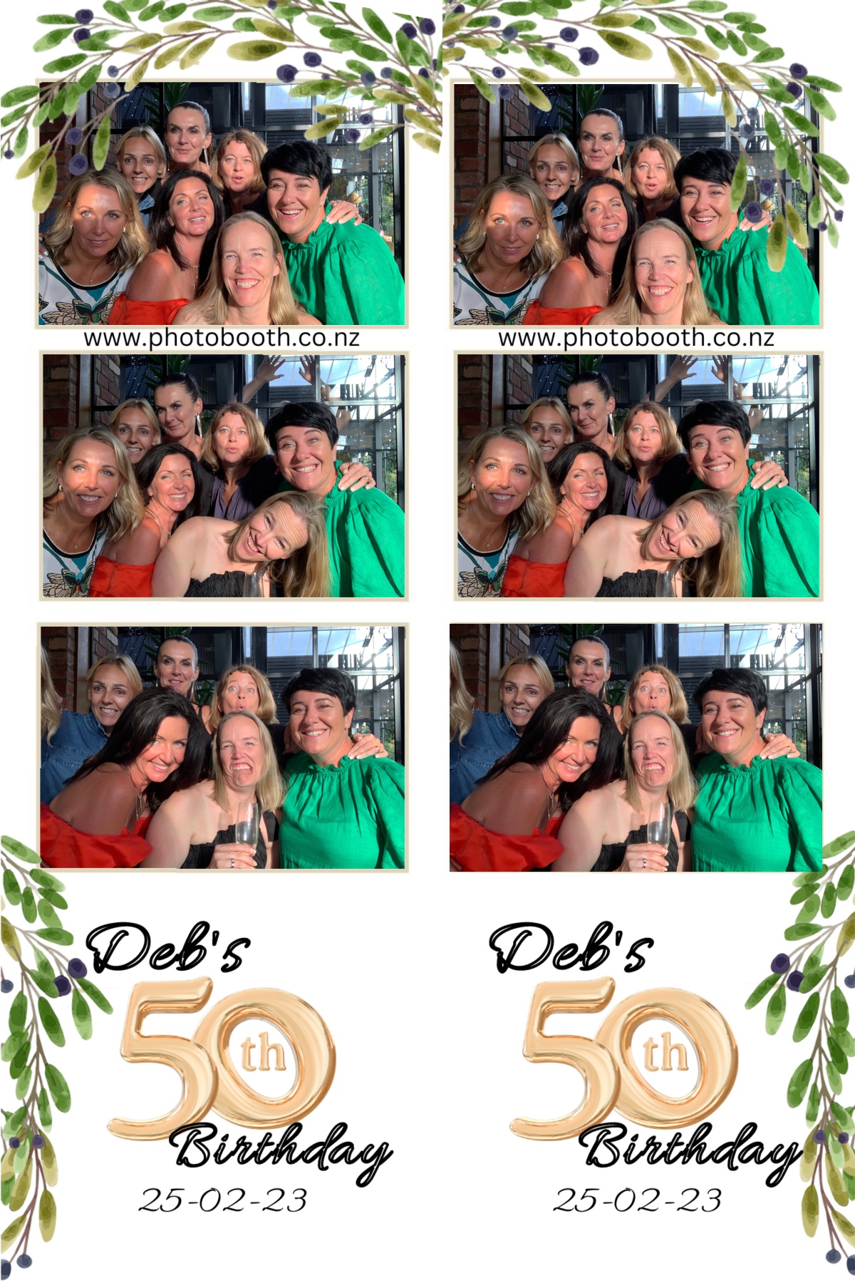 Deb's 50th | View more photos from the event at gallery.photobooth.co.nz/u/SelfieCentral/Debs-50th
