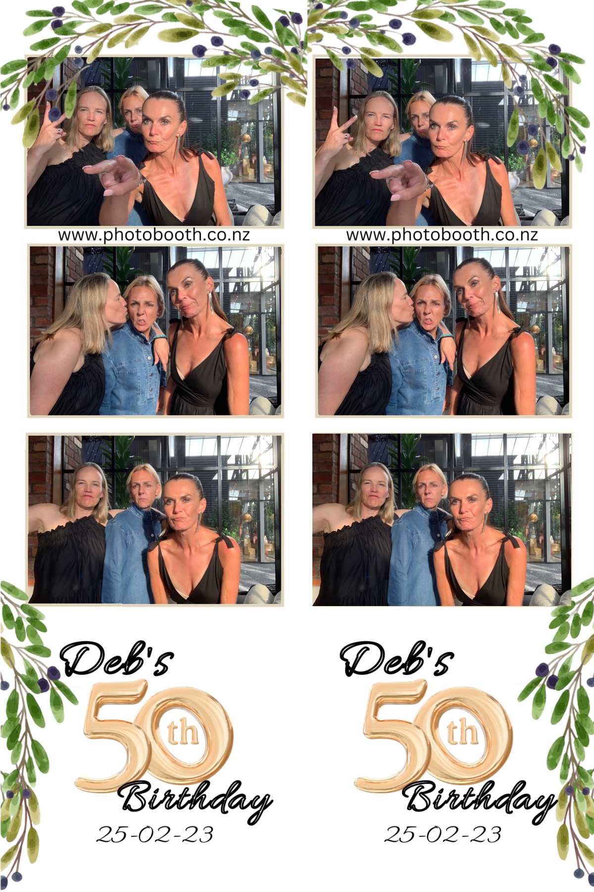 Deb's 50th | View more photos from the event at gallery.photobooth.co.nz/u/SelfieCentral/Debs-50th