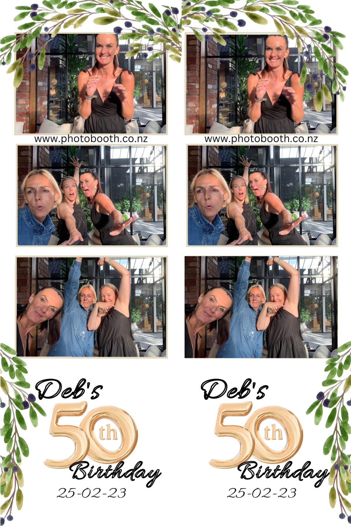 Deb's 50th | View more photos from the event at gallery.photobooth.co.nz/u/SelfieCentral/Debs-50th