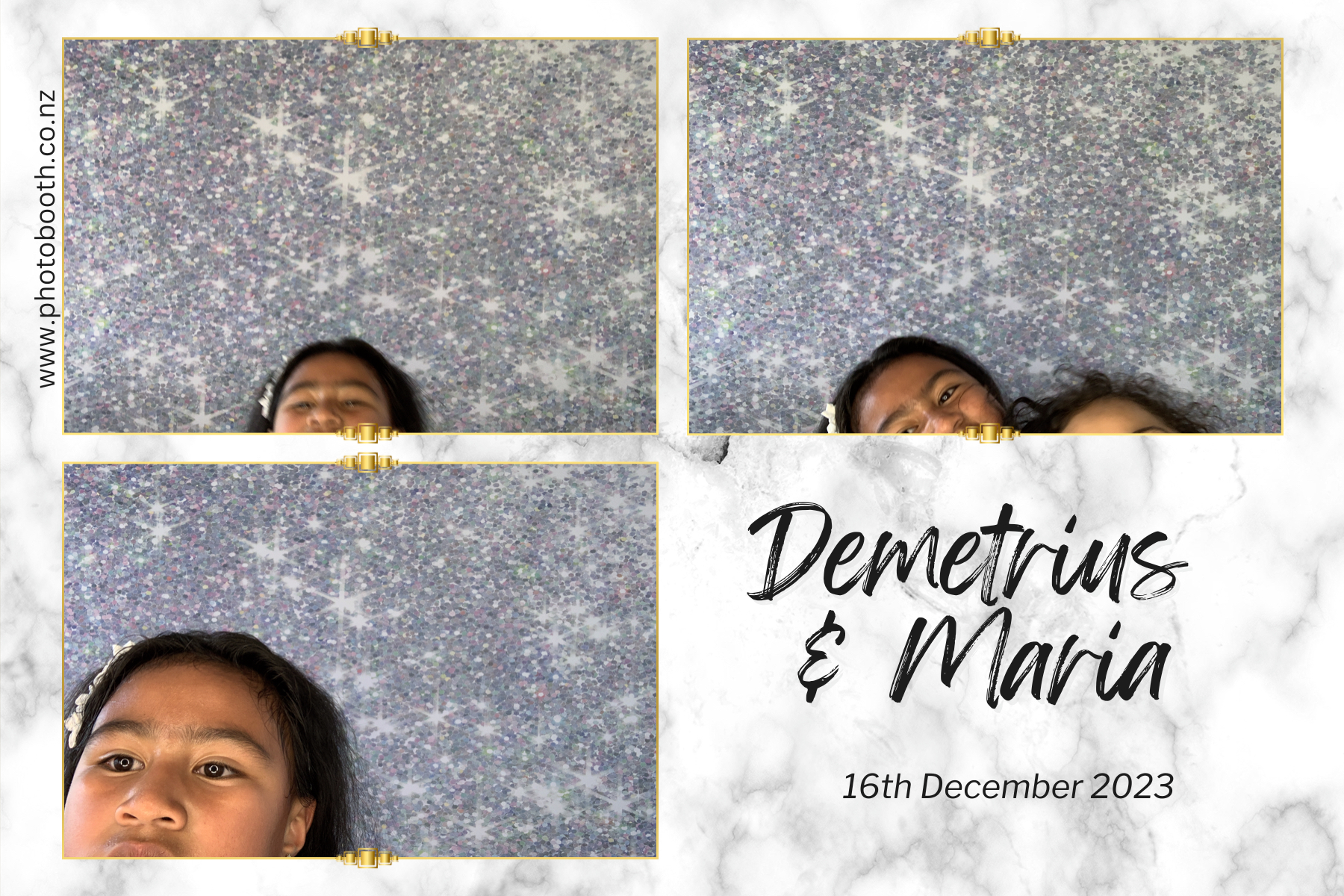 Demetrius and Maria's Wedding | View more photos from the event at gallery.photobooth.co.nz/u/SelfieCentral/Demetrius-and-Marias-Wedding