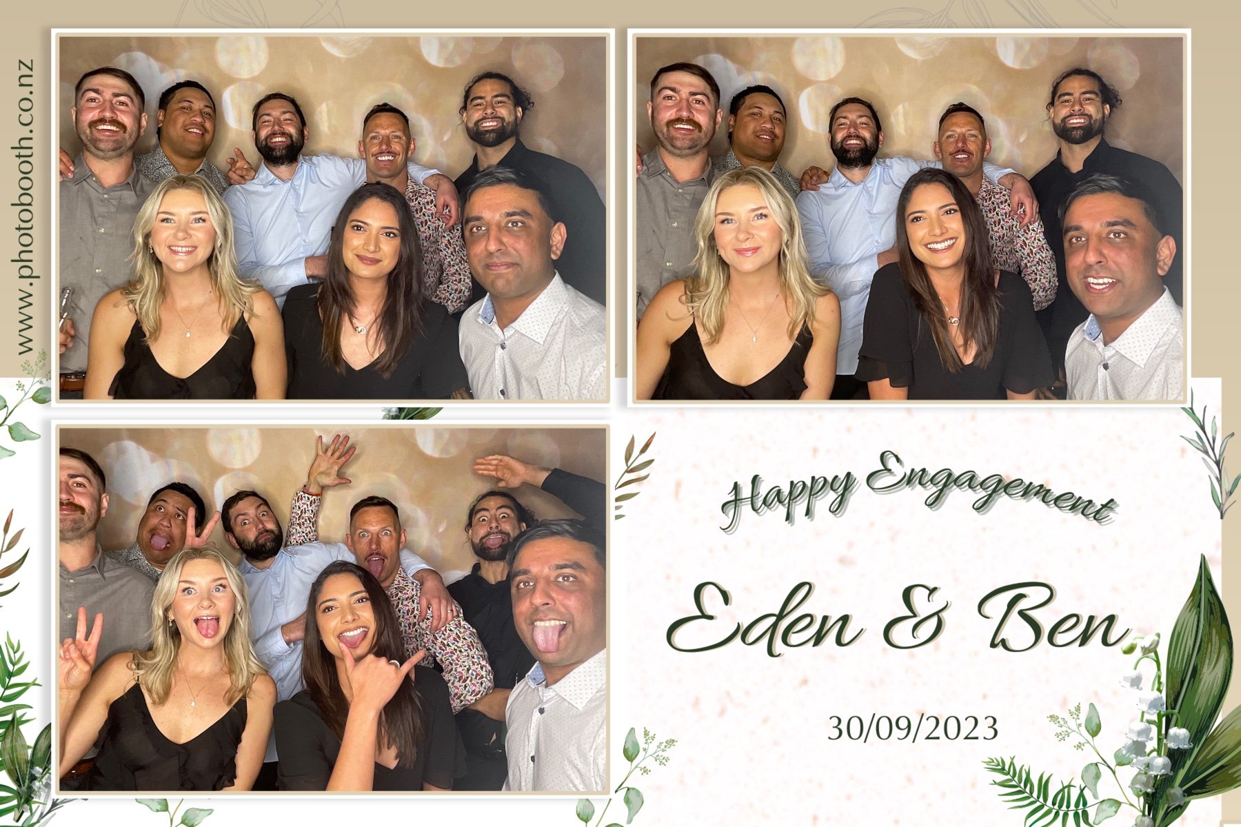 Eden & Ben's Engagement | View more photos from the event at gallery.photobooth.co.nz/u/SelfieCentral/Eden-Bens-Engagement