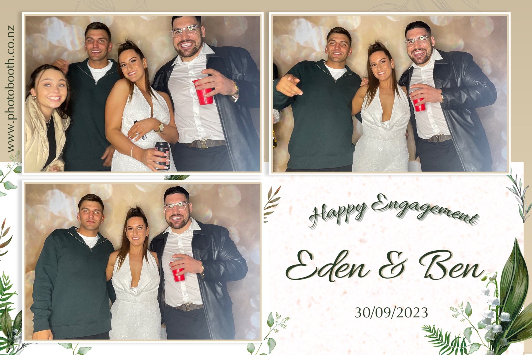 Eden & Ben's Engagement | View more photos from the event at gallery.photobooth.co.nz/u/SelfieCentral/Eden-Bens-Engagement