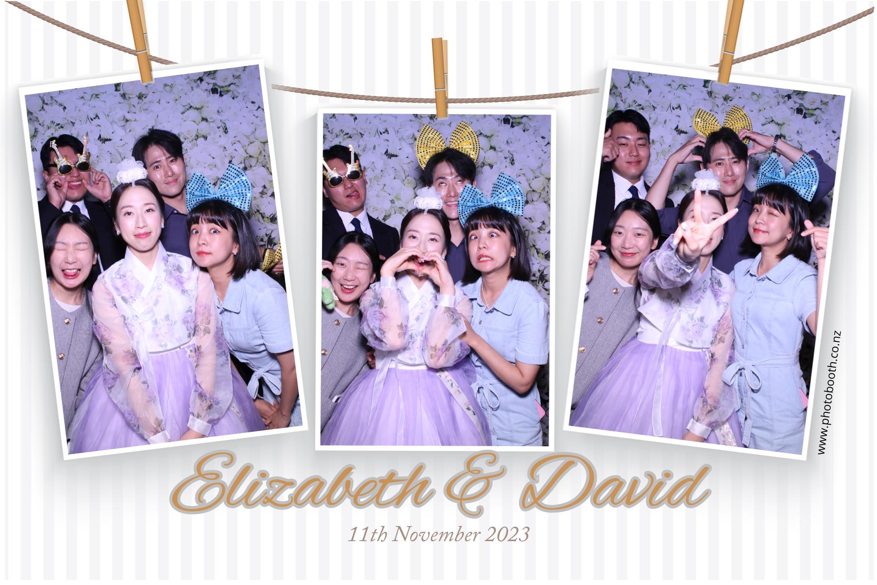Elizabeth and David's Wedding | View more photos from the event at gallery.photobooth.co.nz/u/SelfieCentral/Elizabeth-and-Davids-Wedding