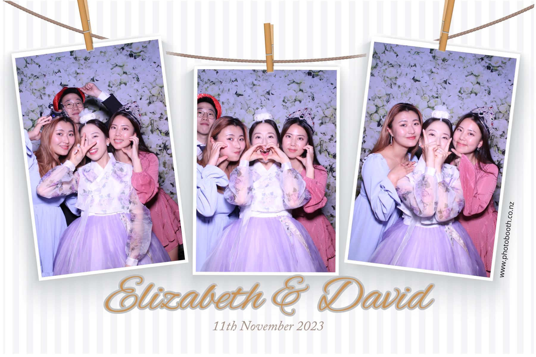 Elizabeth and David's Wedding | View more photos from the event at gallery.photobooth.co.nz/u/SelfieCentral/Elizabeth-and-Davids-Wedding