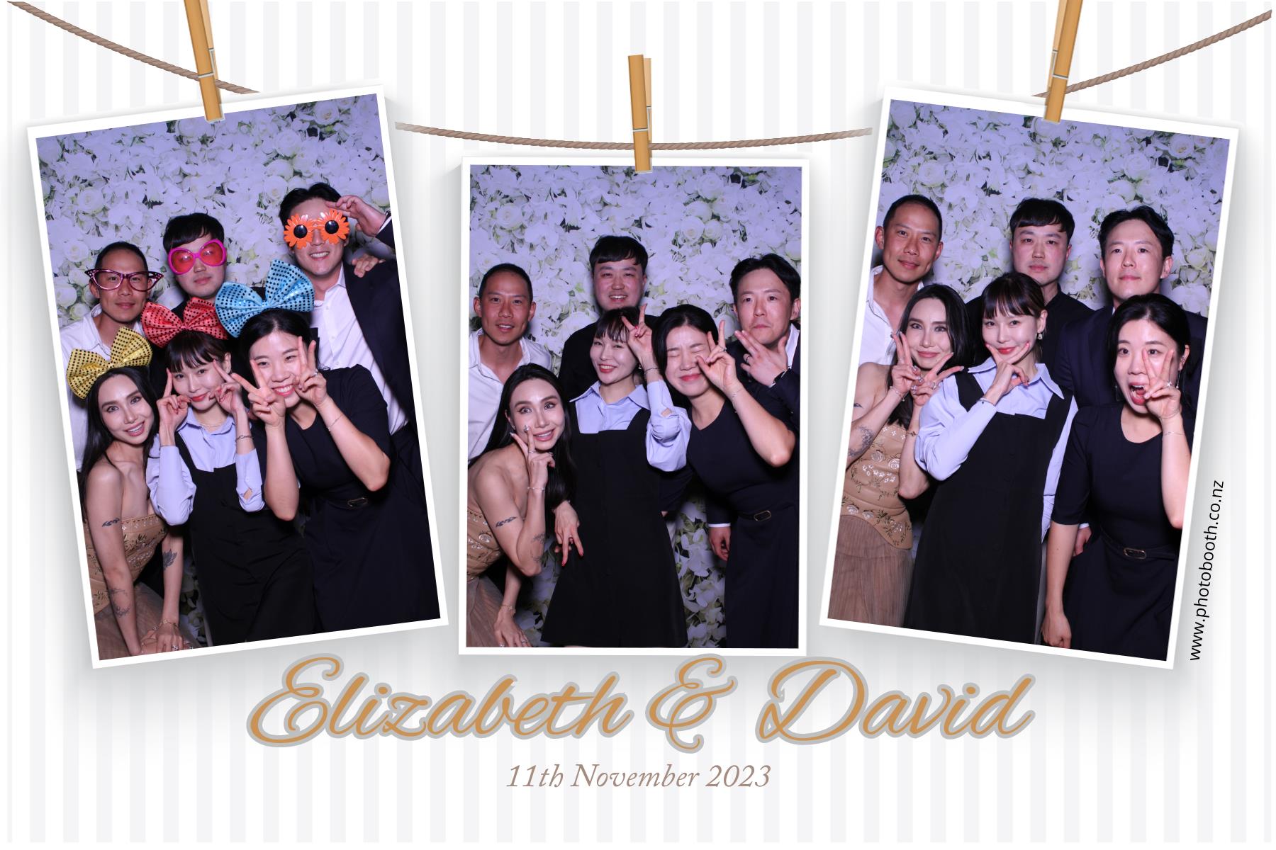 Elizabeth and David's Wedding | View more photos from the event at gallery.photobooth.co.nz/u/SelfieCentral/Elizabeth-and-Davids-Wedding