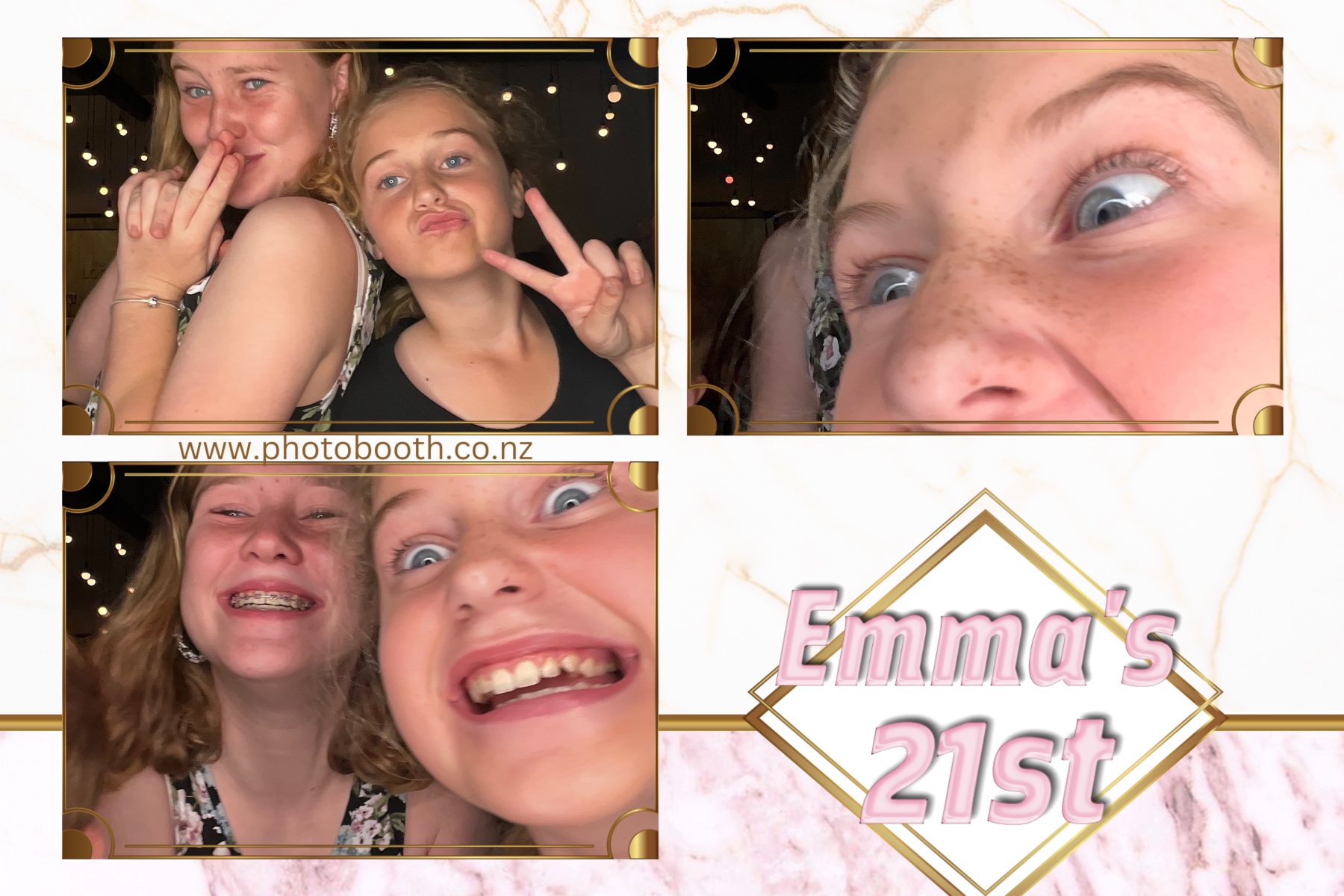 Emma 21st | View more photos from the event at gallery.photobooth.co.nz/u/SelfieCentral/Emma-21st