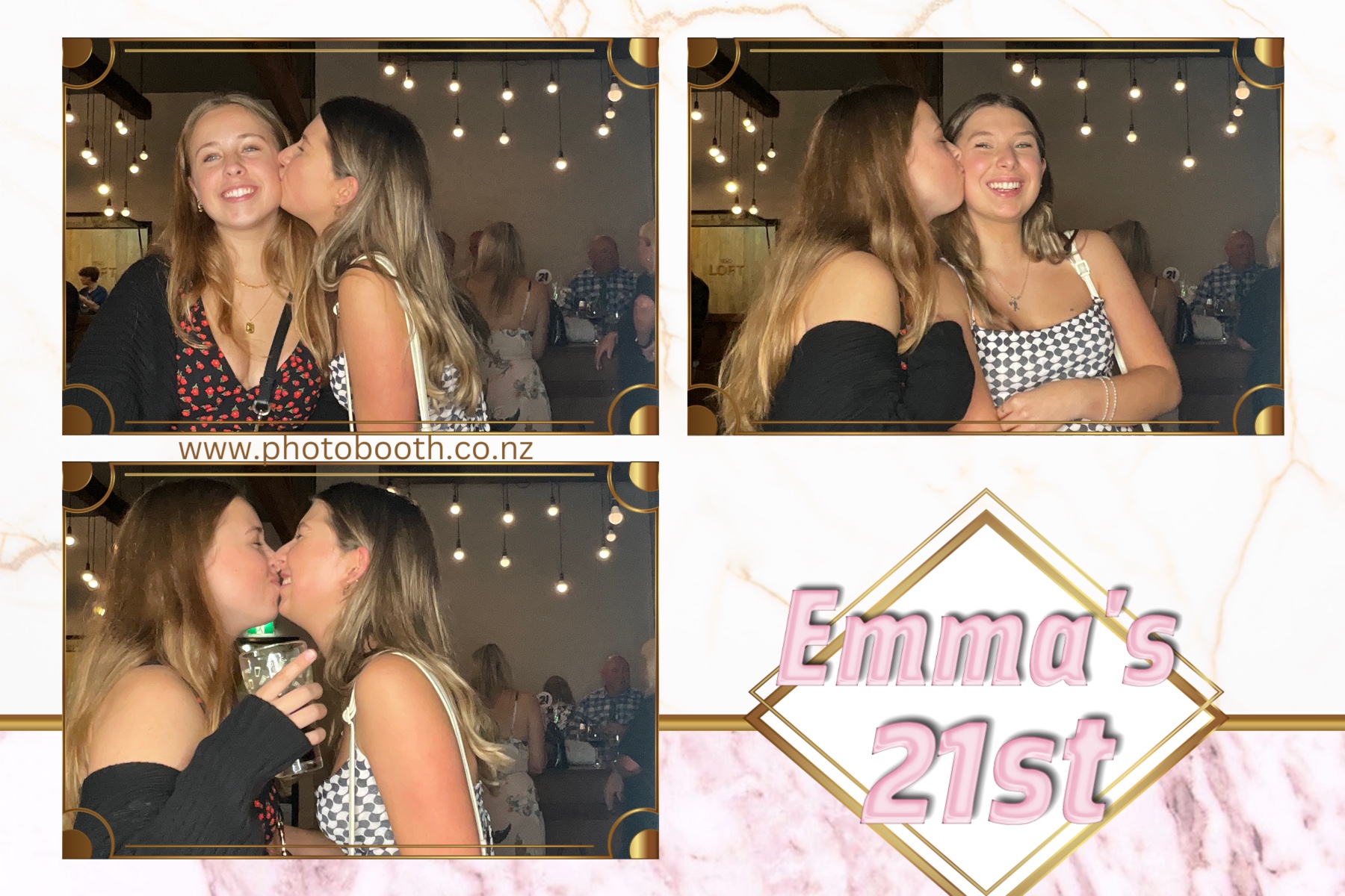 Emma 21st | View more photos from the event at gallery.photobooth.co.nz/u/SelfieCentral/Emma-21st