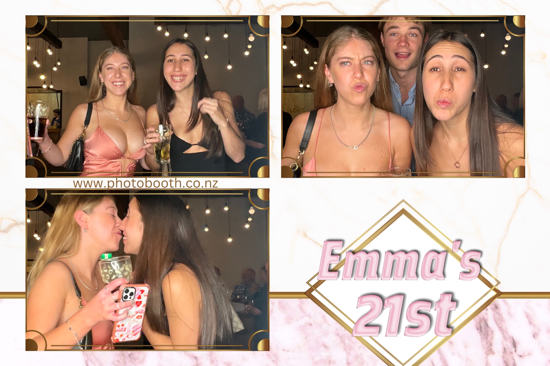 Emma 21st | View more photos from the event at gallery.photobooth.co.nz/u/SelfieCentral/Emma-21st
