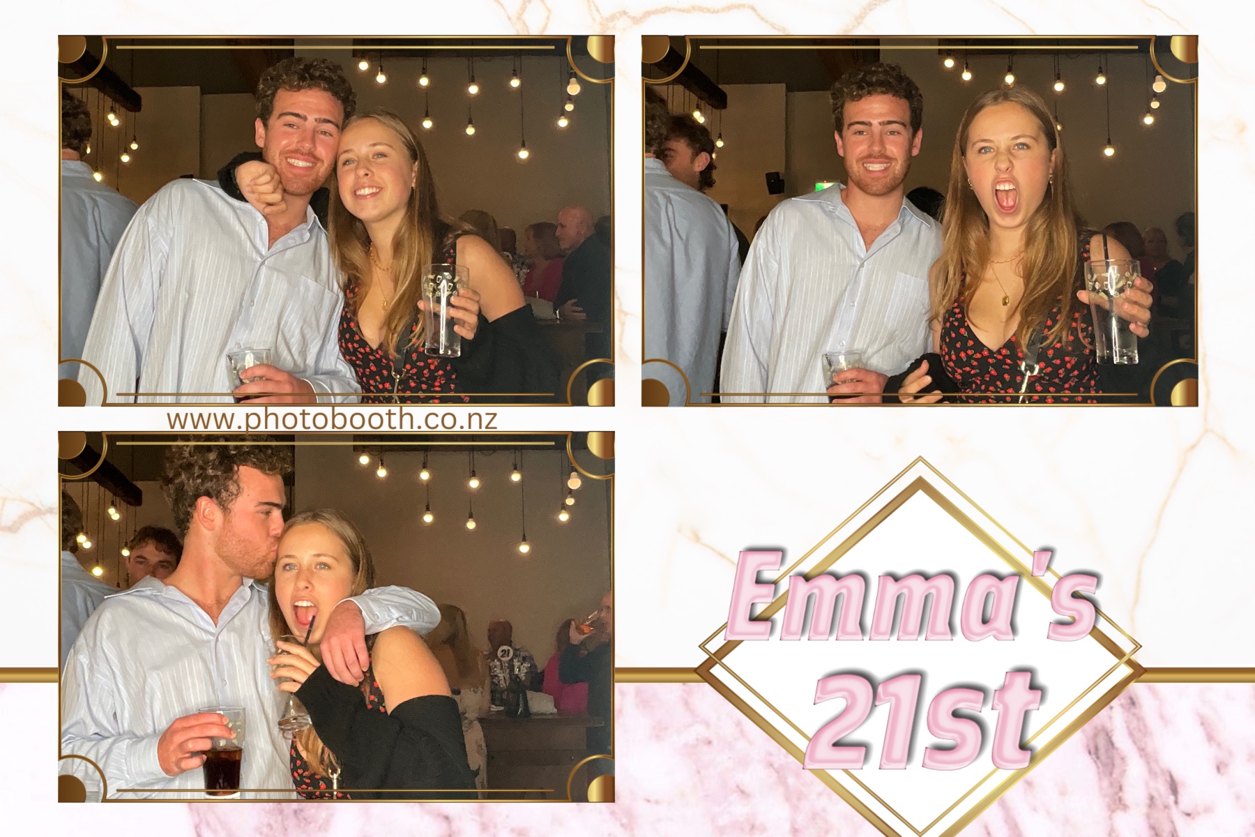 Emma 21st | View more photos from the event at gallery.photobooth.co.nz/u/SelfieCentral/Emma-21st