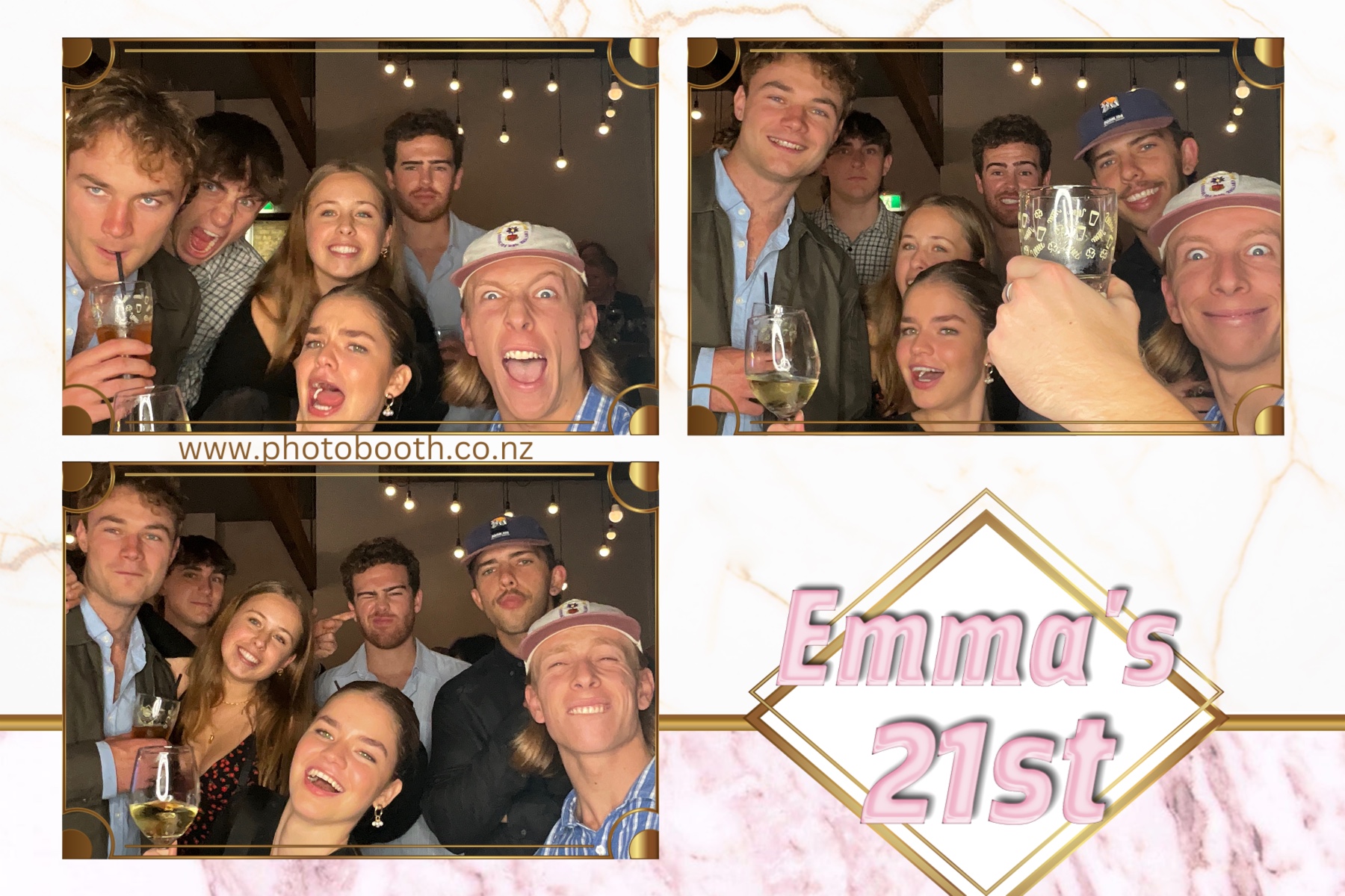 Emma 21st | View more photos from the event at gallery.photobooth.co.nz/u/SelfieCentral/Emma-21st
