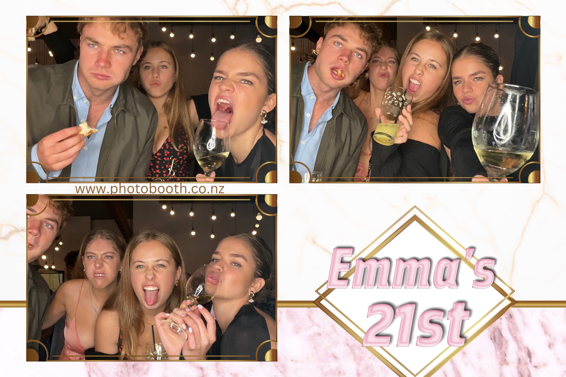 Emma 21st | View more photos from the event at gallery.photobooth.co.nz/u/SelfieCentral/Emma-21st