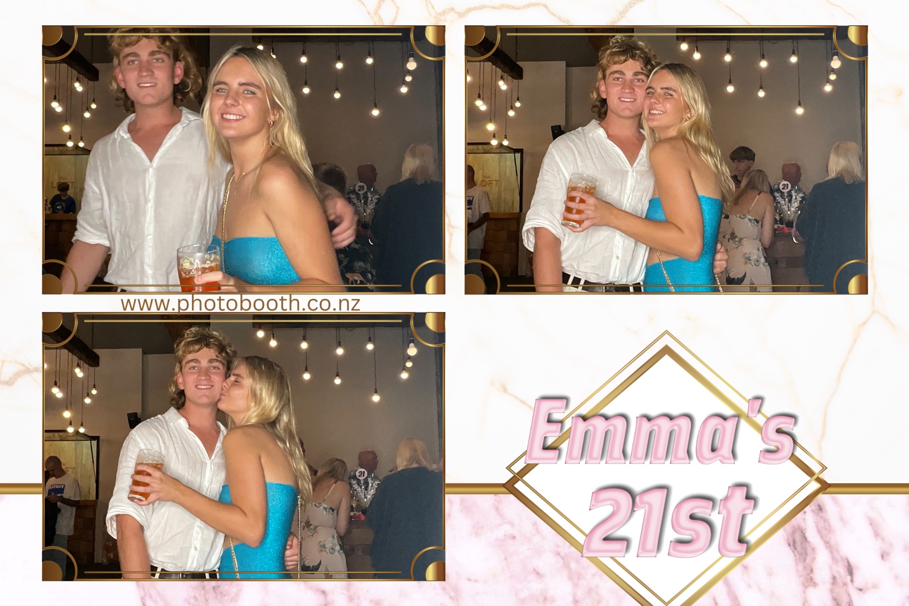 Emma 21st | View more photos from the event at gallery.photobooth.co.nz/u/SelfieCentral/Emma-21st