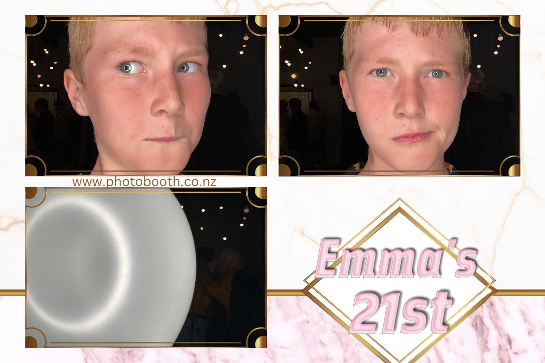 Emma 21st | View more photos from the event at gallery.photobooth.co.nz/u/SelfieCentral/Emma-21st