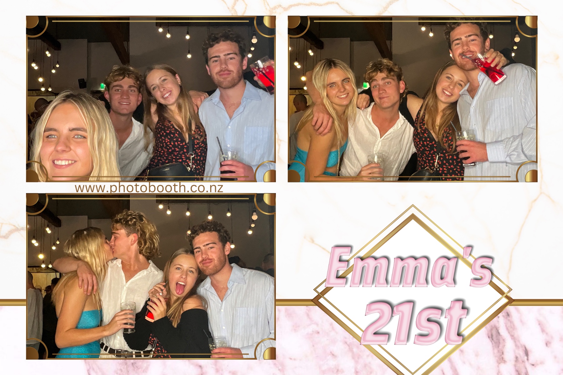 Emma 21st | View more photos from the event at gallery.photobooth.co.nz/u/SelfieCentral/Emma-21st