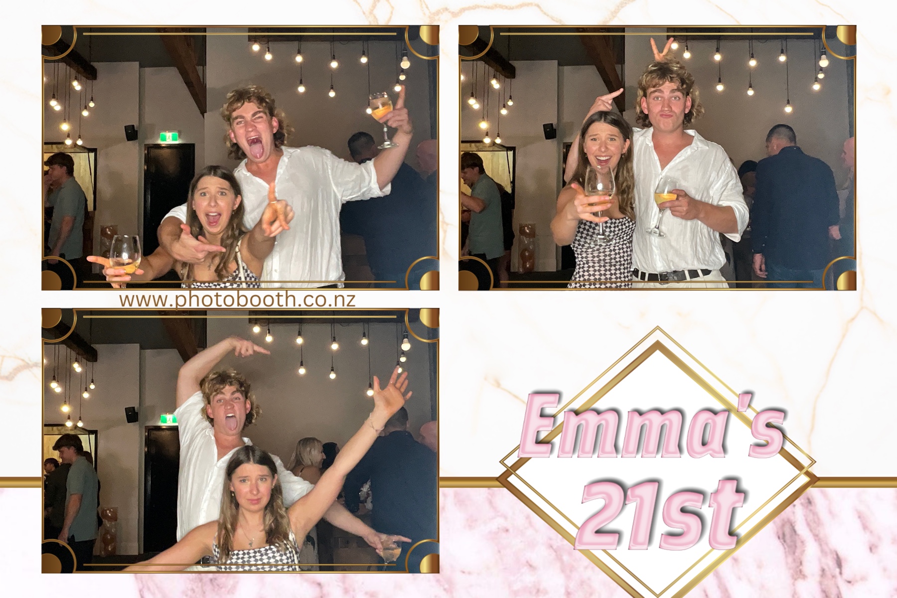 Emma 21st | View more photos from the event at gallery.photobooth.co.nz/u/SelfieCentral/Emma-21st