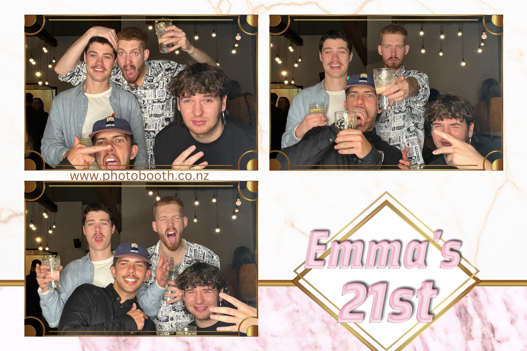 Emma 21st | View more photos from the event at gallery.photobooth.co.nz/u/SelfieCentral/Emma-21st