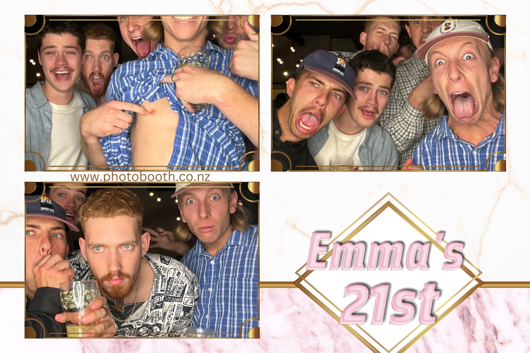 Emma 21st | View more photos from the event at gallery.photobooth.co.nz/u/SelfieCentral/Emma-21st