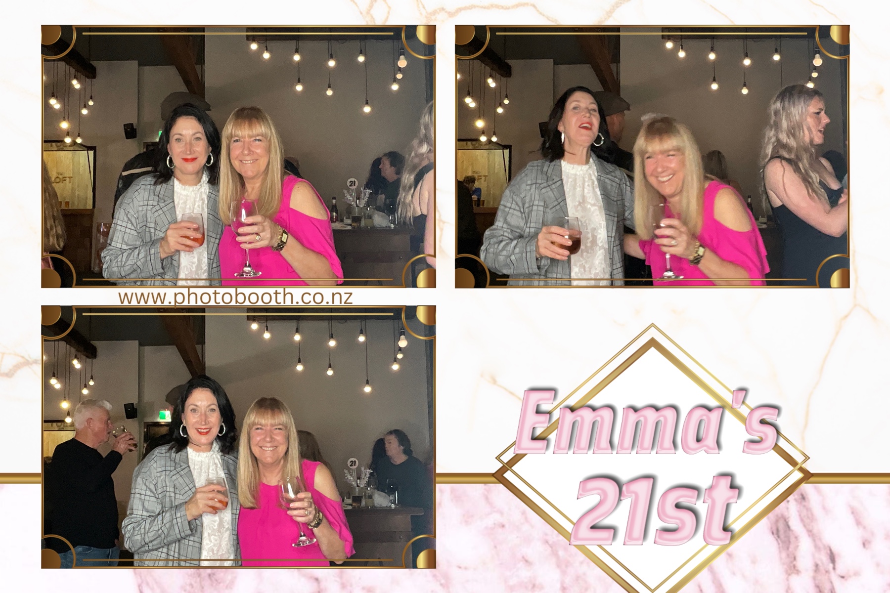 Emma 21st | View more photos from the event at gallery.photobooth.co.nz/u/SelfieCentral/Emma-21st