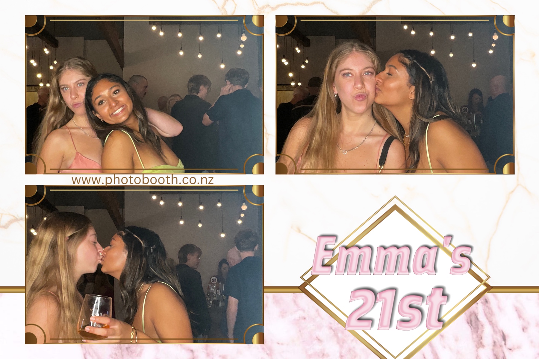 Emma 21st | View more photos from the event at gallery.photobooth.co.nz/u/SelfieCentral/Emma-21st