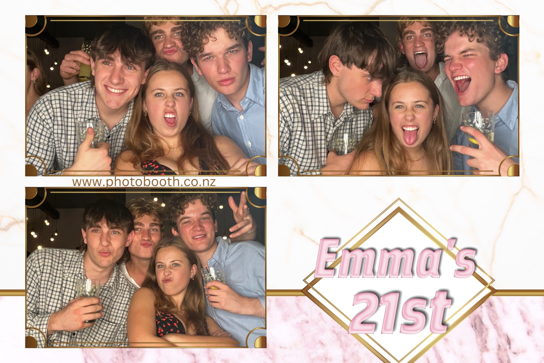 Emma 21st | View more photos from the event at gallery.photobooth.co.nz/u/SelfieCentral/Emma-21st