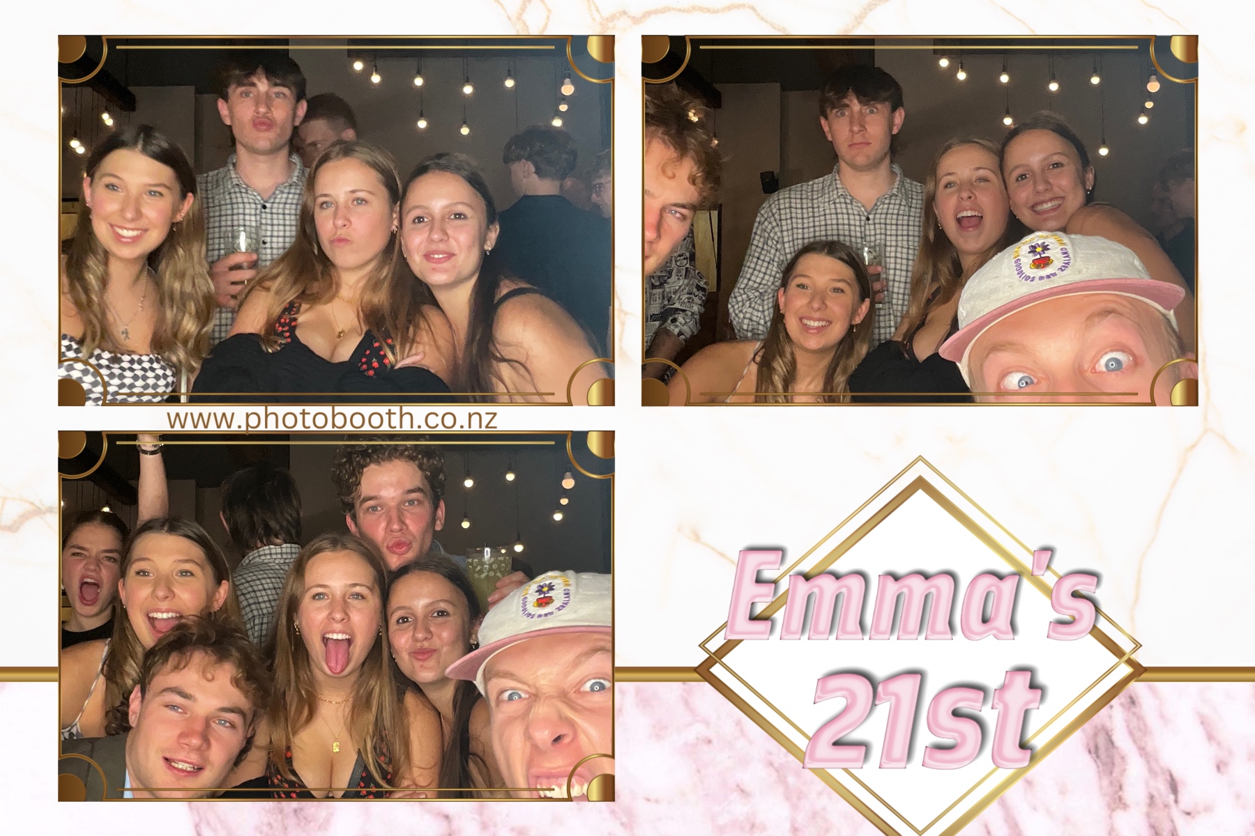 Emma 21st | View more photos from the event at gallery.photobooth.co.nz/u/SelfieCentral/Emma-21st