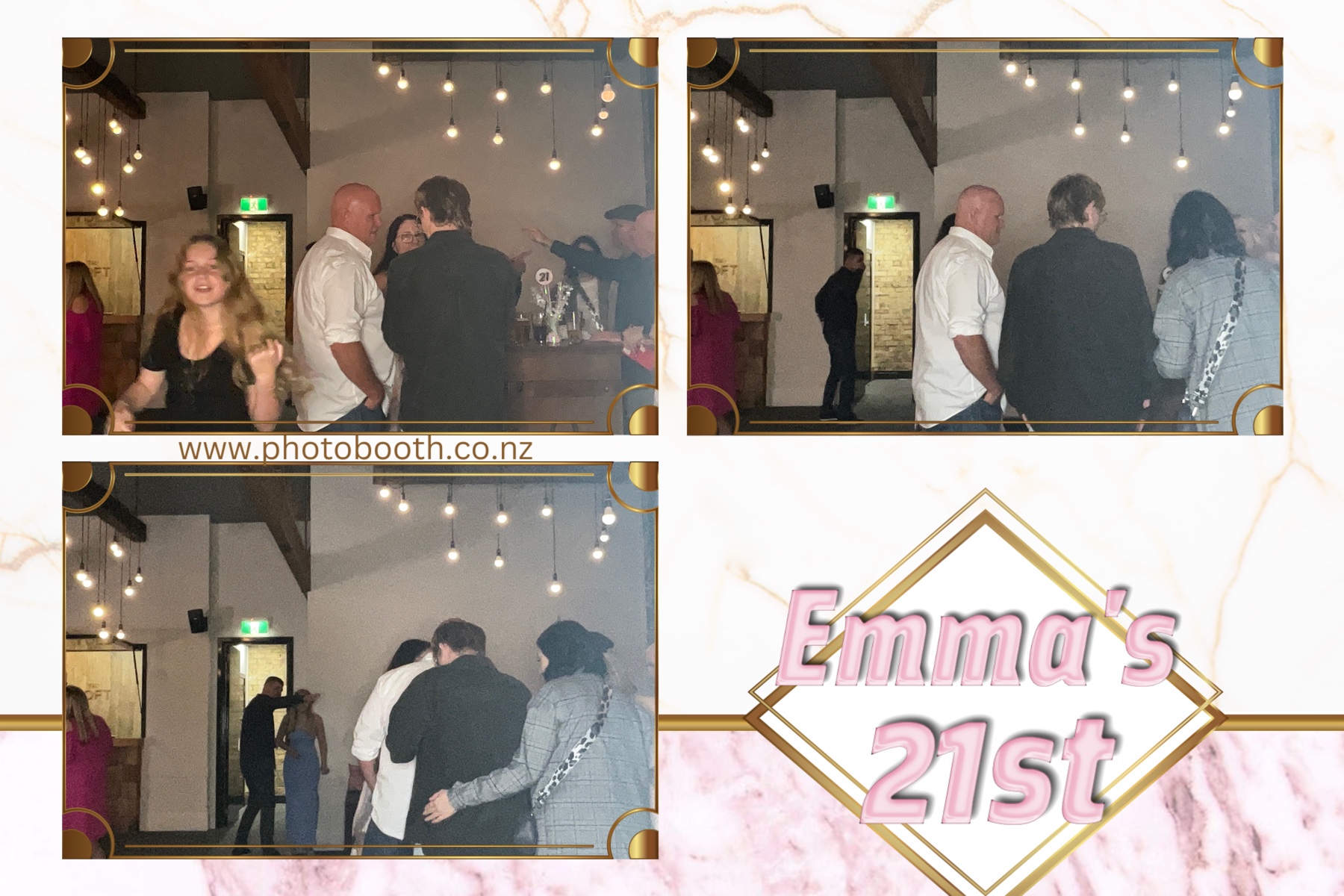 Emma 21st | View more photos from the event at gallery.photobooth.co.nz/u/SelfieCentral/Emma-21st