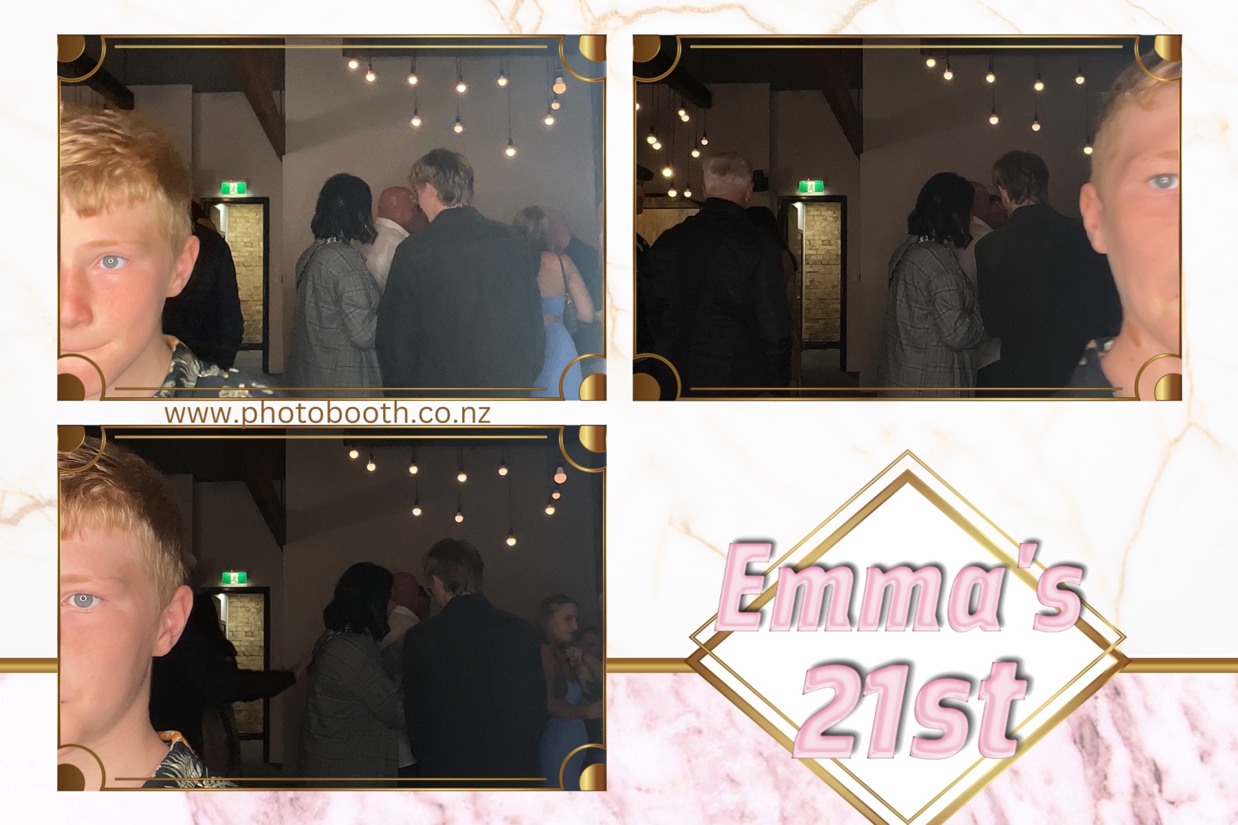 Emma 21st | View more photos from the event at gallery.photobooth.co.nz/u/SelfieCentral/Emma-21st