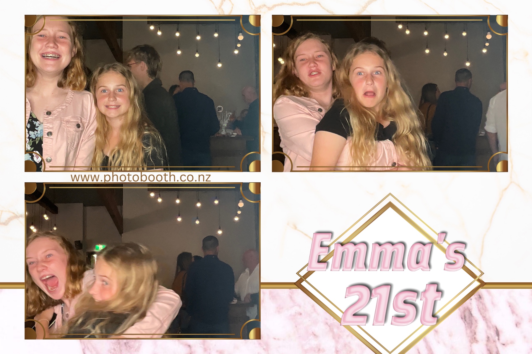 Emma 21st | View more photos from the event at gallery.photobooth.co.nz/u/SelfieCentral/Emma-21st