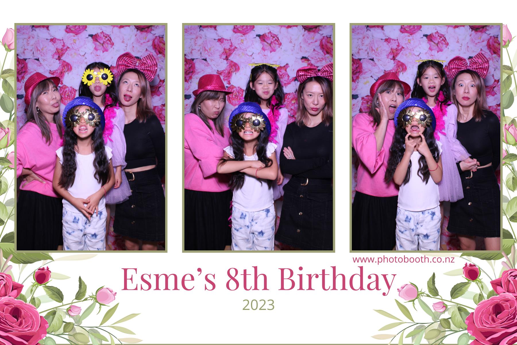 Esme's 8th Birthday | View more photos from the event at gallery.photobooth.co.nz/u/SelfieCentral/Esmes-8th-Birthday