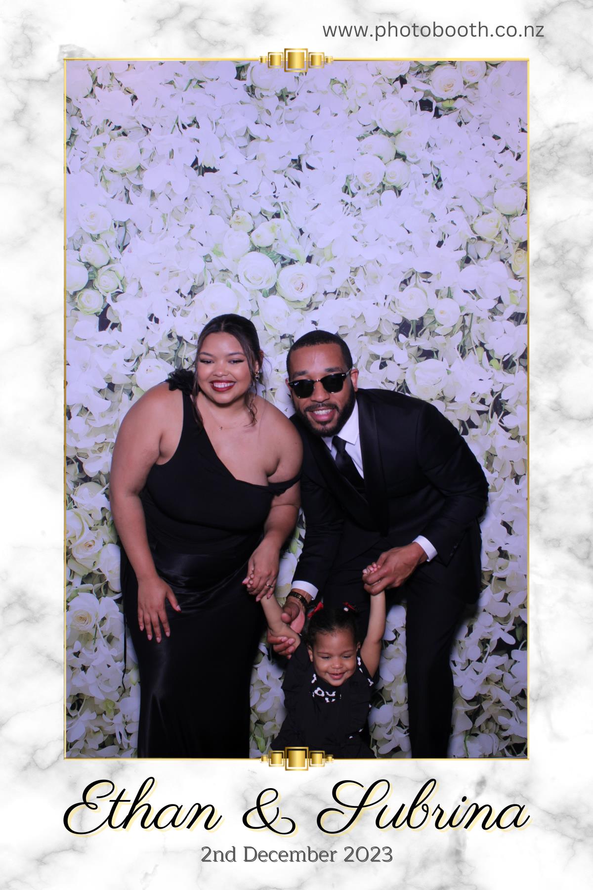 Ethan and Subrina's Wedding | View more photos from the event at gallery.photobooth.co.nz/u/SelfieCentral/Ethan-and-Subrinas-Wedding